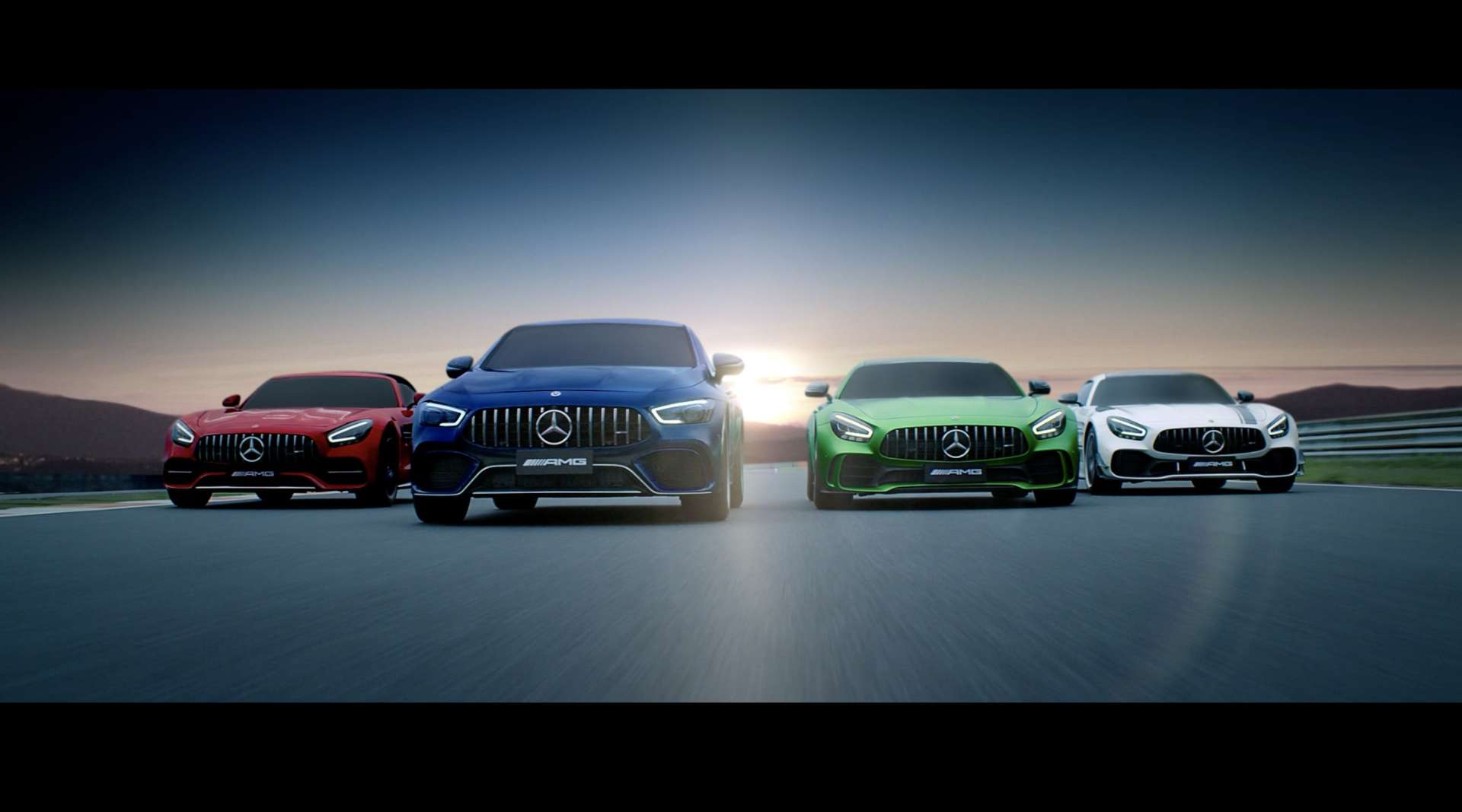 Mercedes AMG GT Family 2020