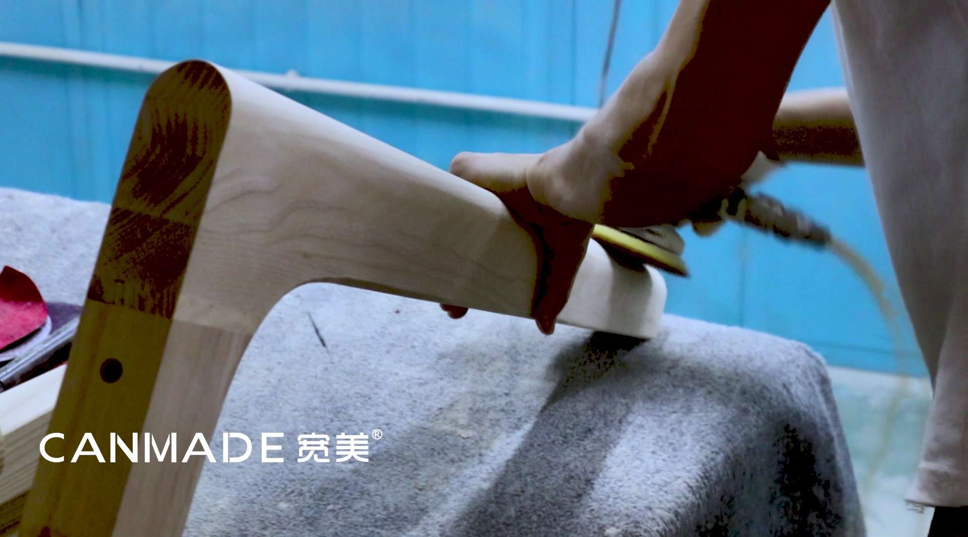 为广州一家家具制造企业拍摄的展示片。