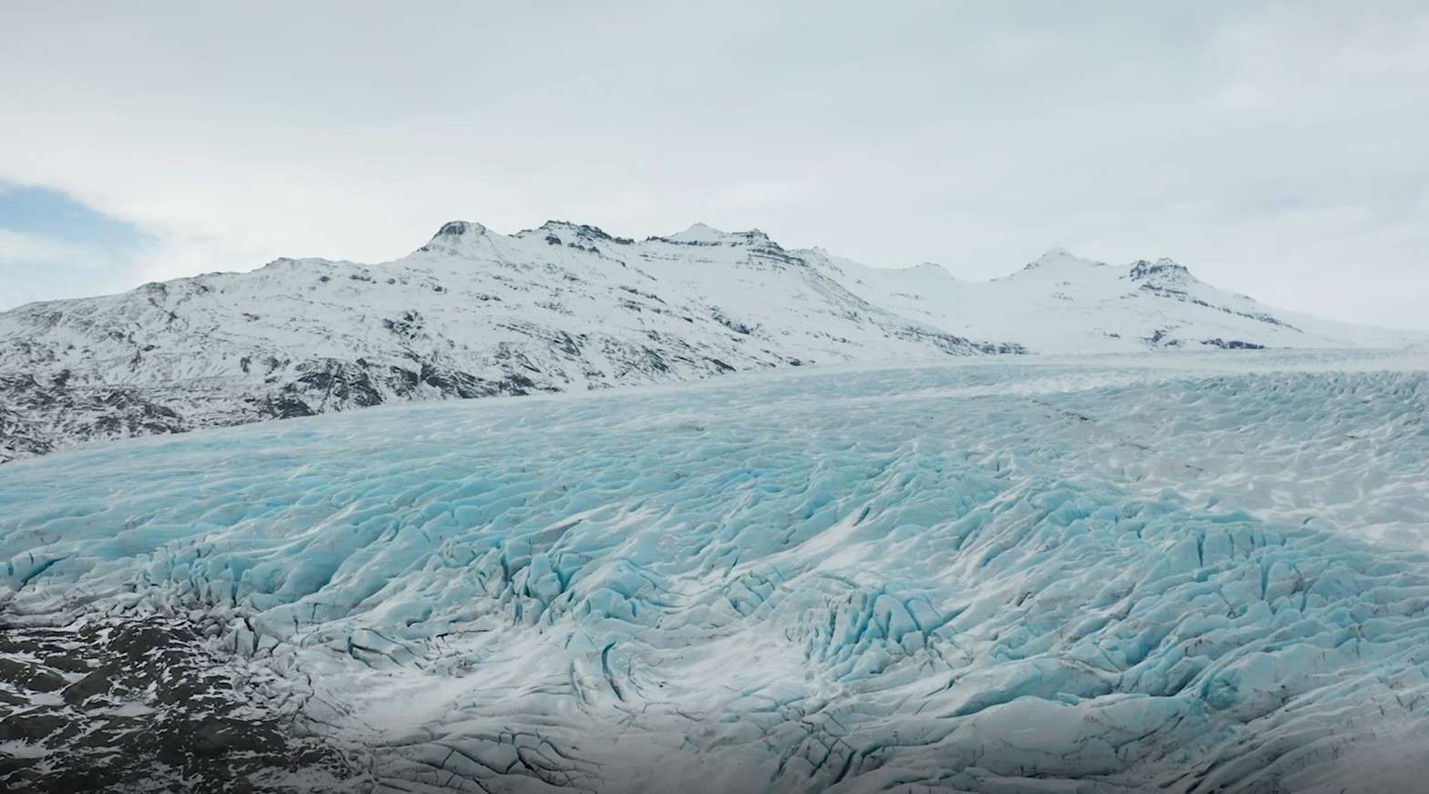 冰岛自然艺术-电影风景无人机镜头