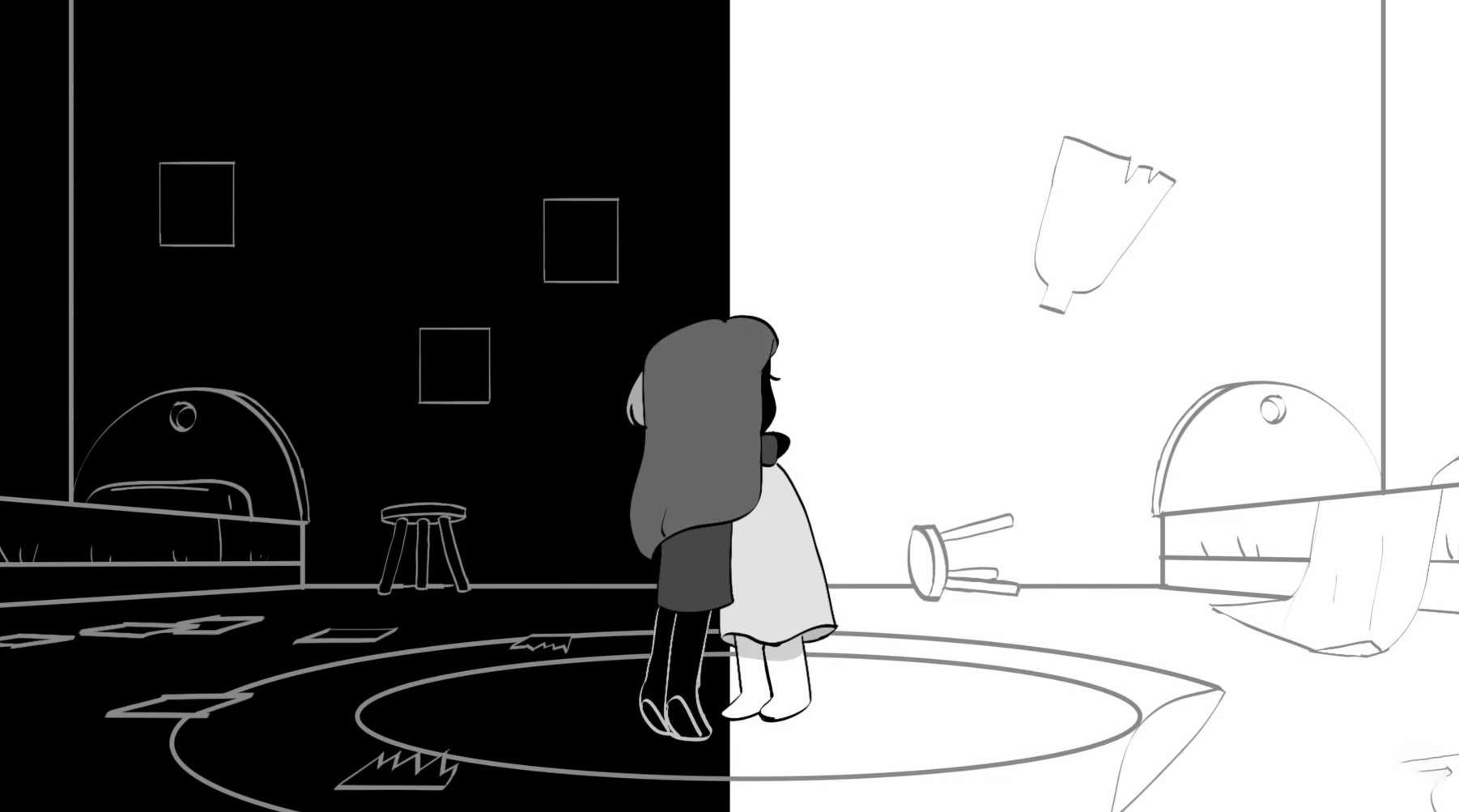 温情动画短片《黑与白如何做朋友》