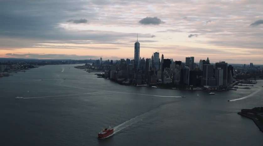 航拍纽约夜景之《绝美天际线》