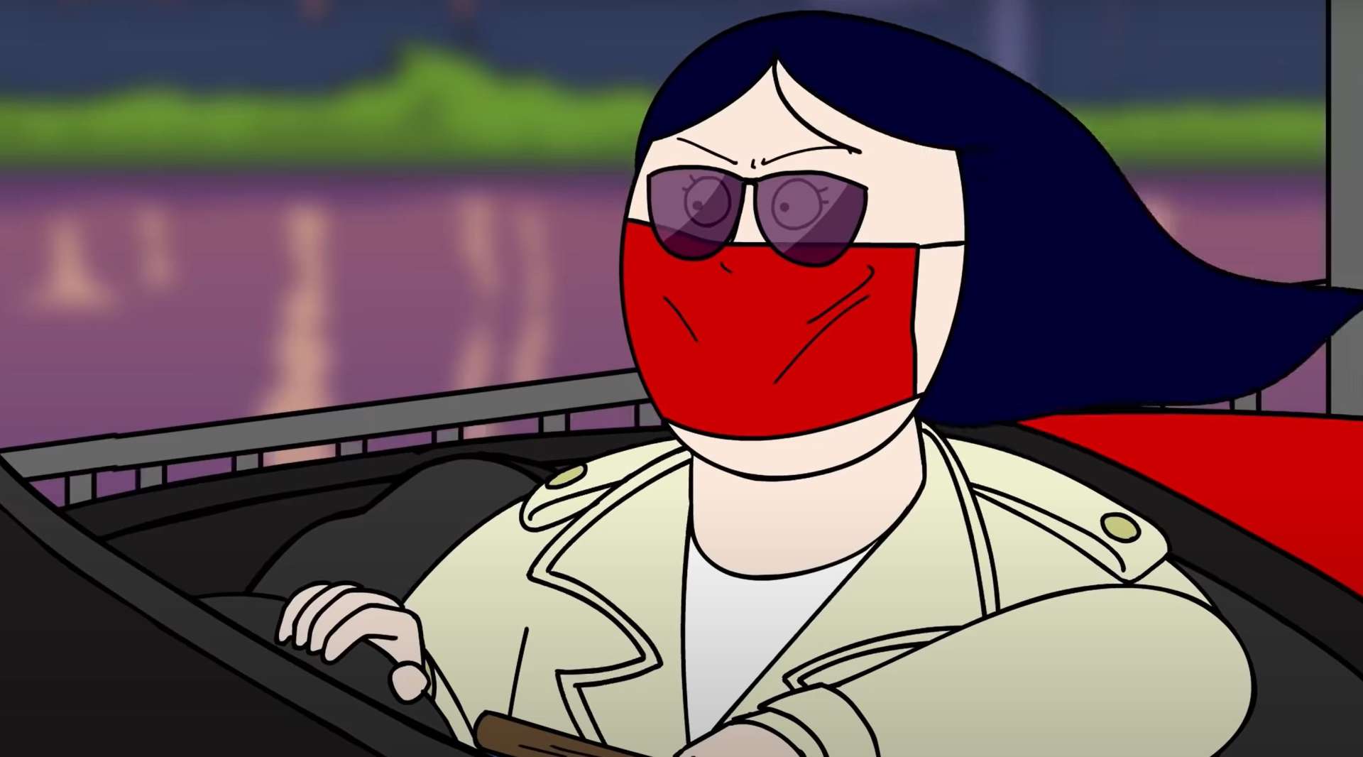 爆笑短片《红色口罩》：这年头女鬼也不好混啊