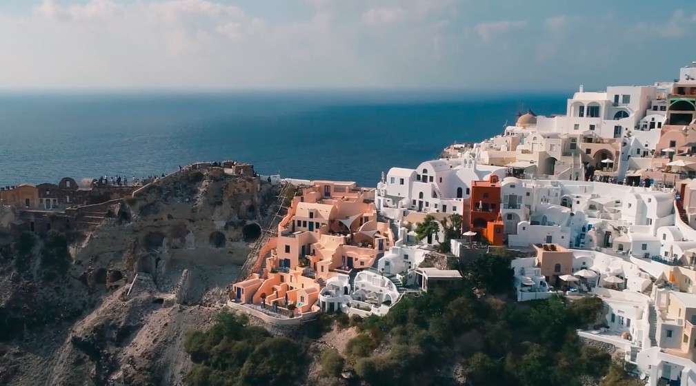 电影感希腊旅行Vlog「圣托里尼」
