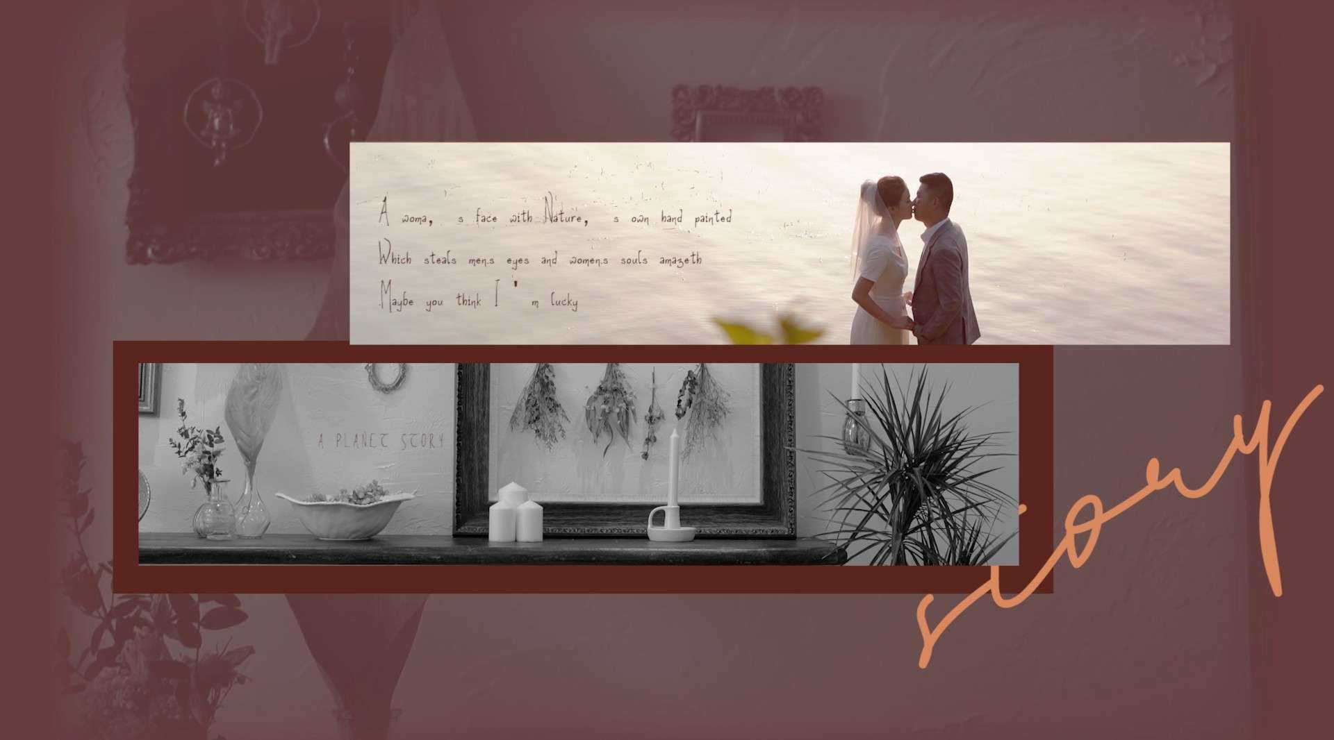 #成都客片微电影# 浪漫的气氛中，每一个画面都美得让人迷恋。
