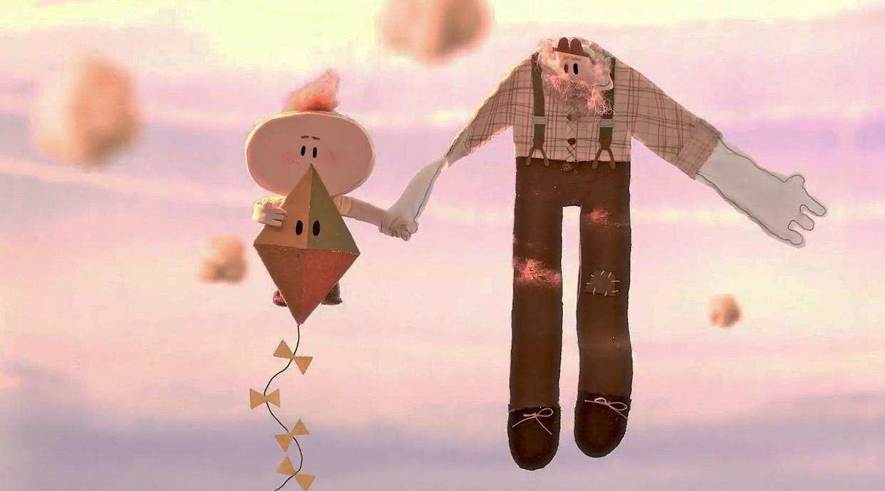 超治愈的温馨亲情动画《爷爷的风筝》