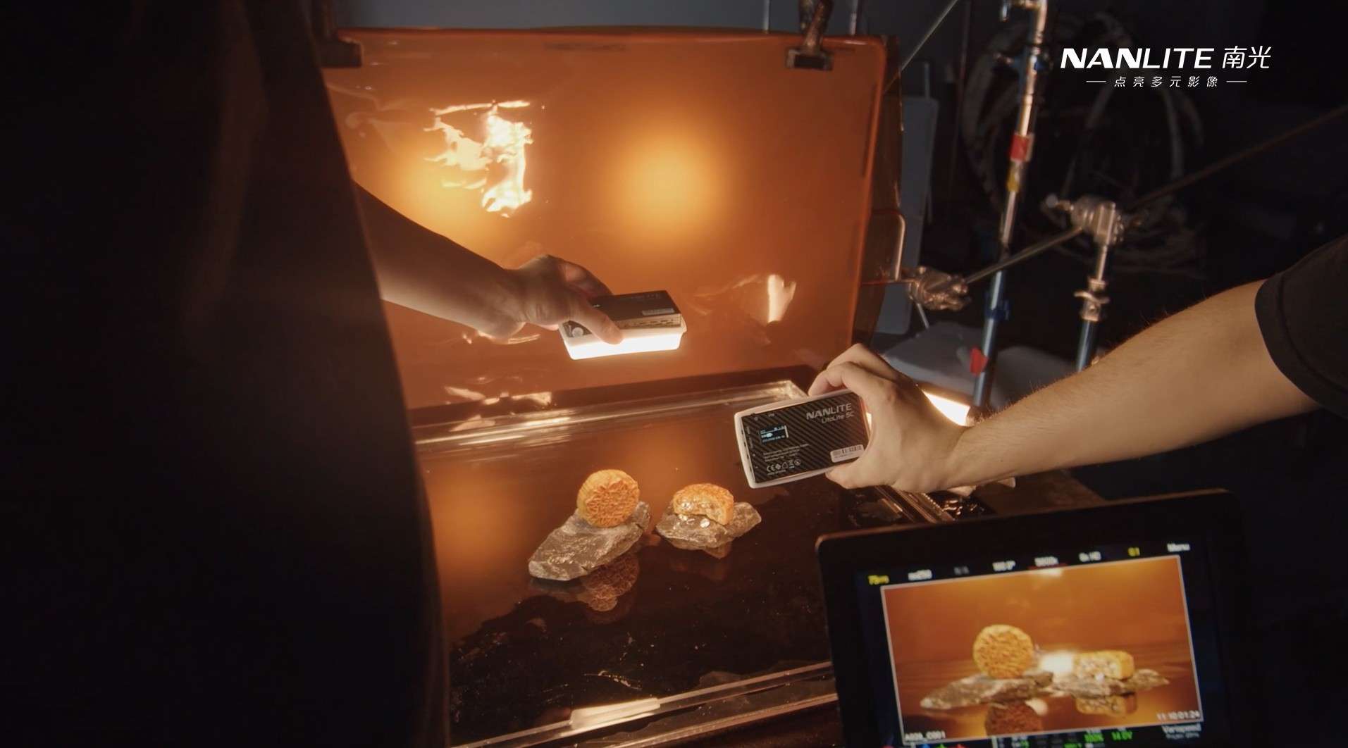 【南光Nanlite】小灯也可以拍摄大片，5C拍摄月饼。