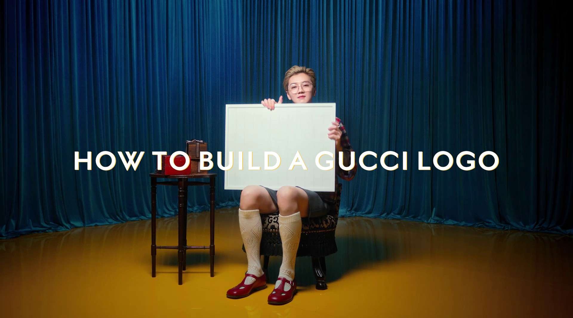 GUCCI古驰美妆 x 鹿晗 《Build A Gucci Logo》
