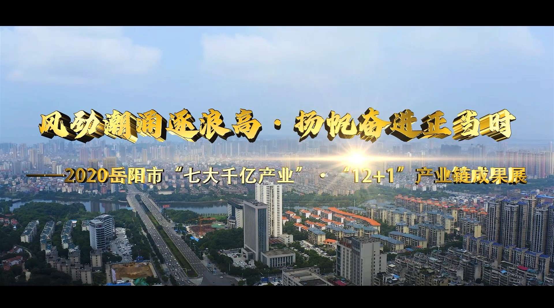 2020岳阳市七大千亿产业及“12+1”产业链成果展宣传片