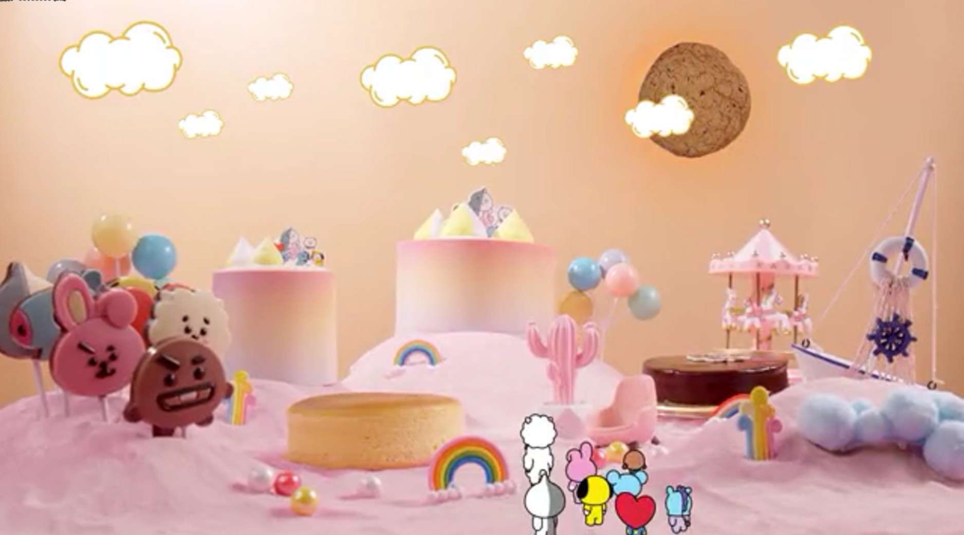 巴黎贝甜产品创意视频  实景拍摄/MG动画