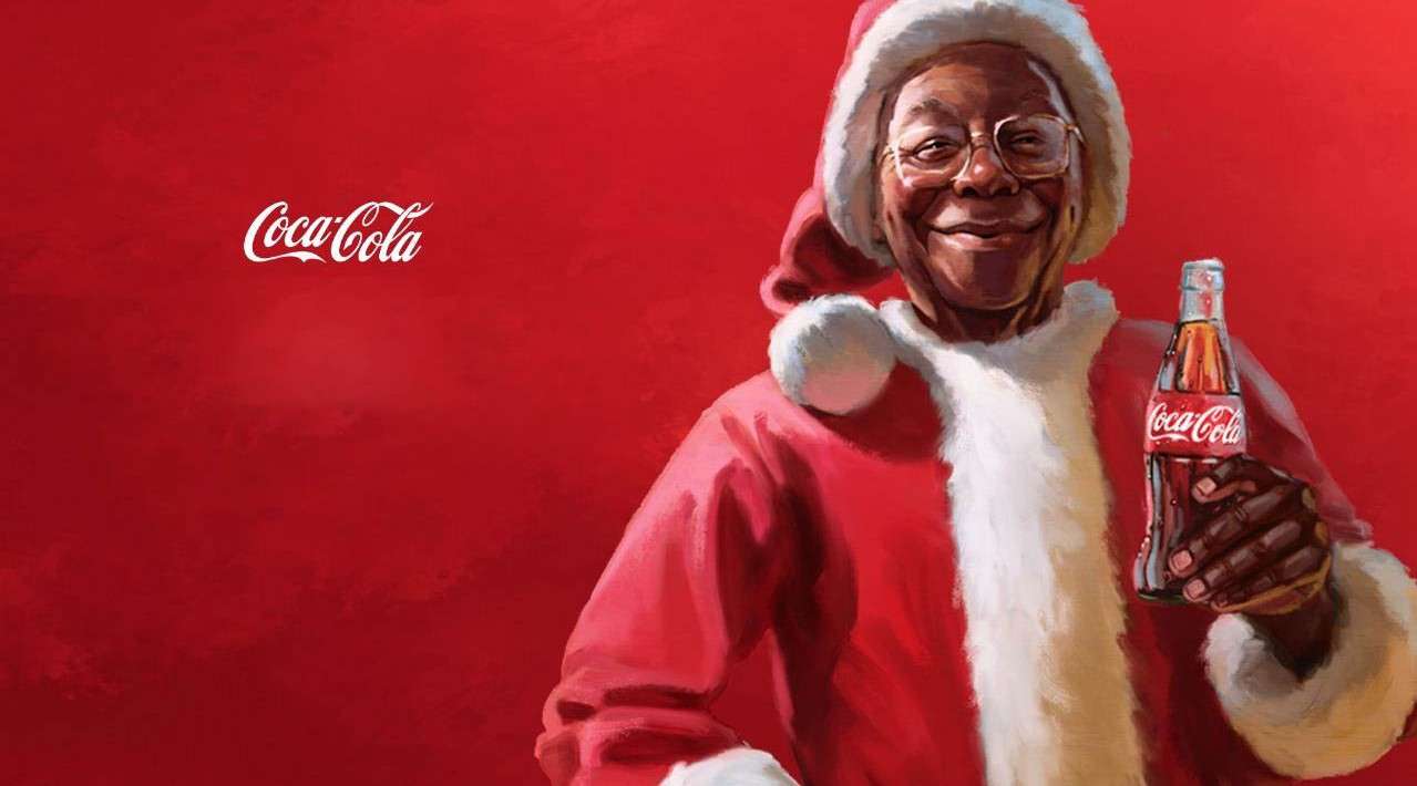 可口可乐走心广告《黑色的圣诞老人》