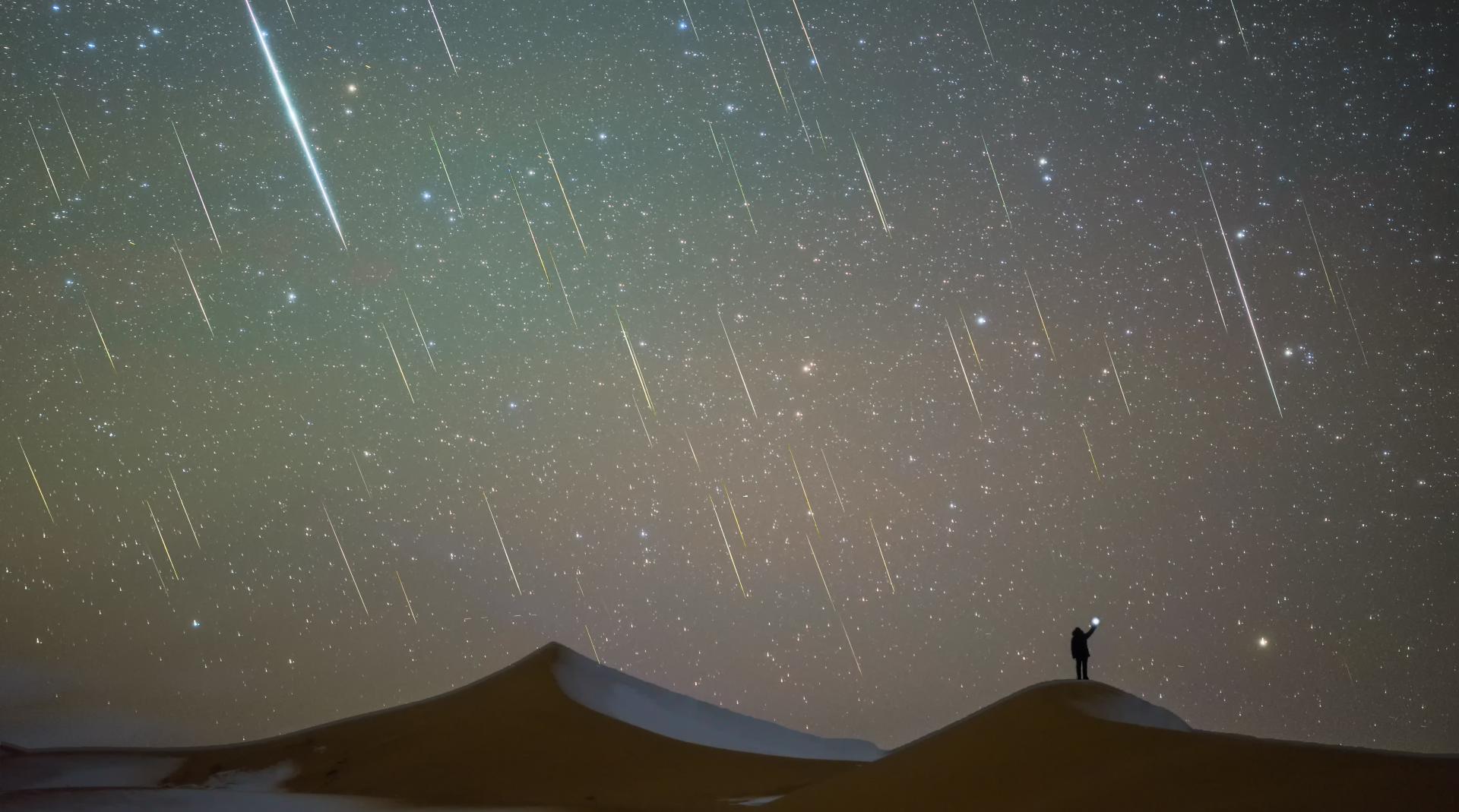 一起去-20°的沙漠看2020年最后一场双子座流星雨