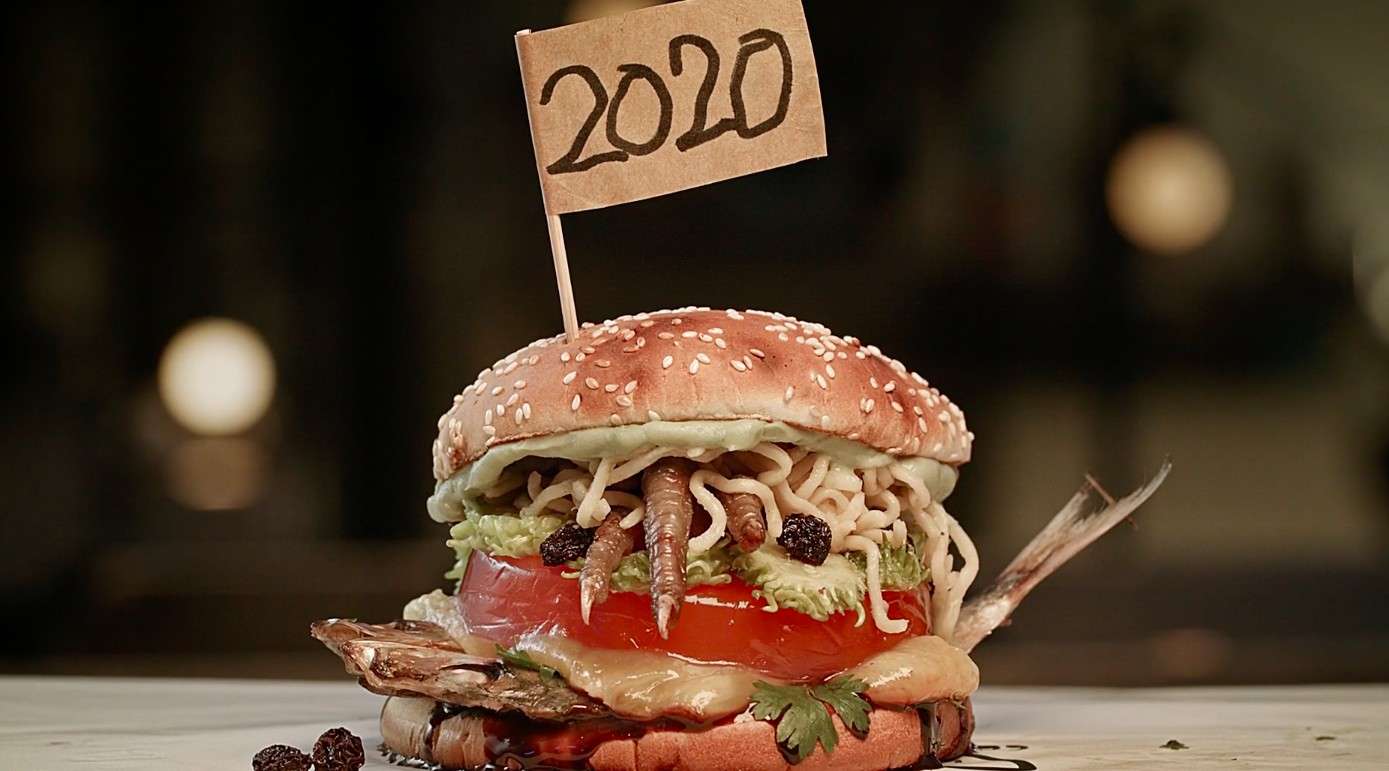汉堡王恶搞广告《如果2020是汉堡》