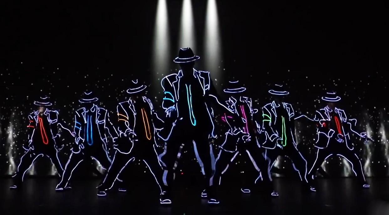 炸裂！《迈克尔·杰克逊舞蹈灯光秀》