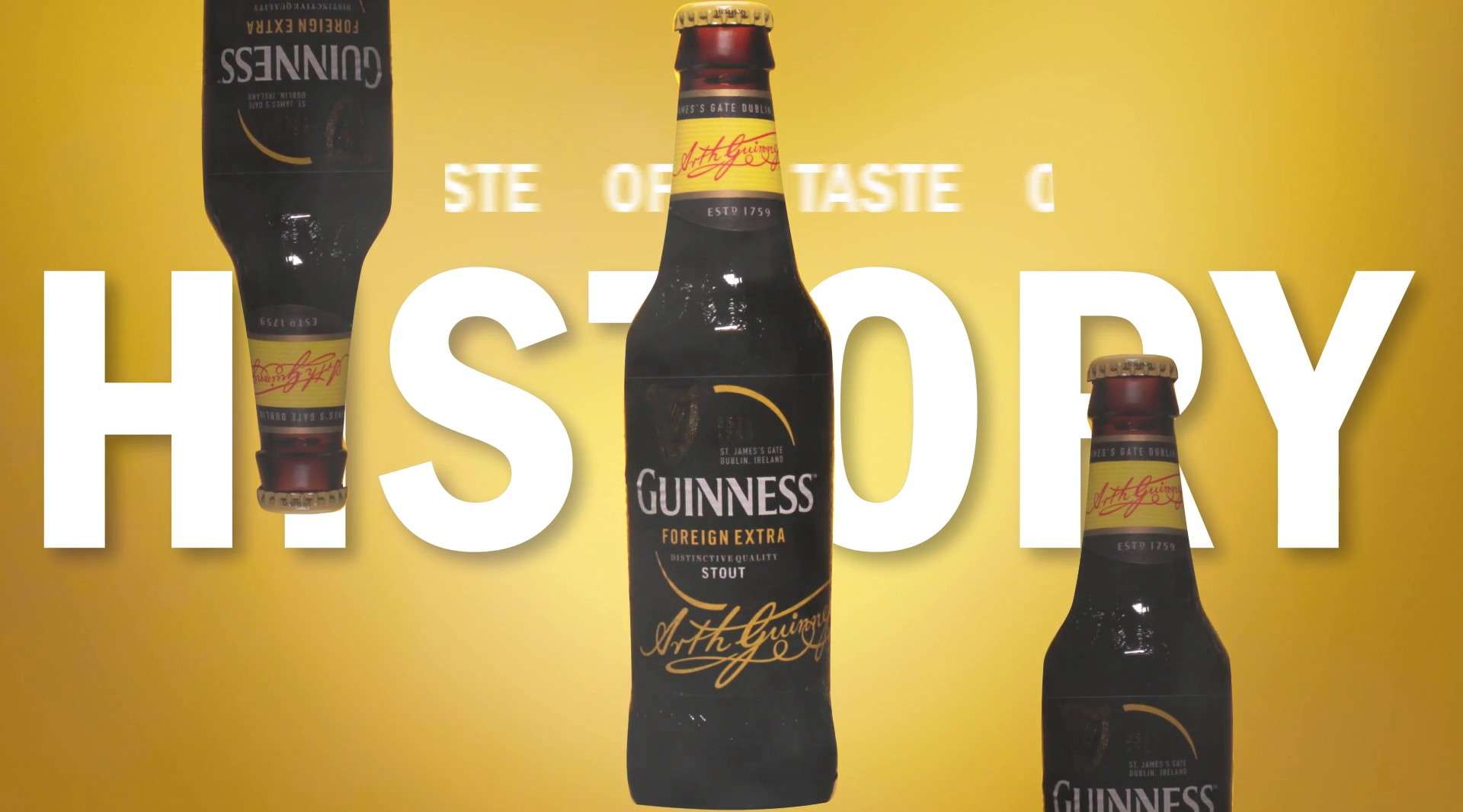 Guinness 啤酒广告 - 产品展示视频