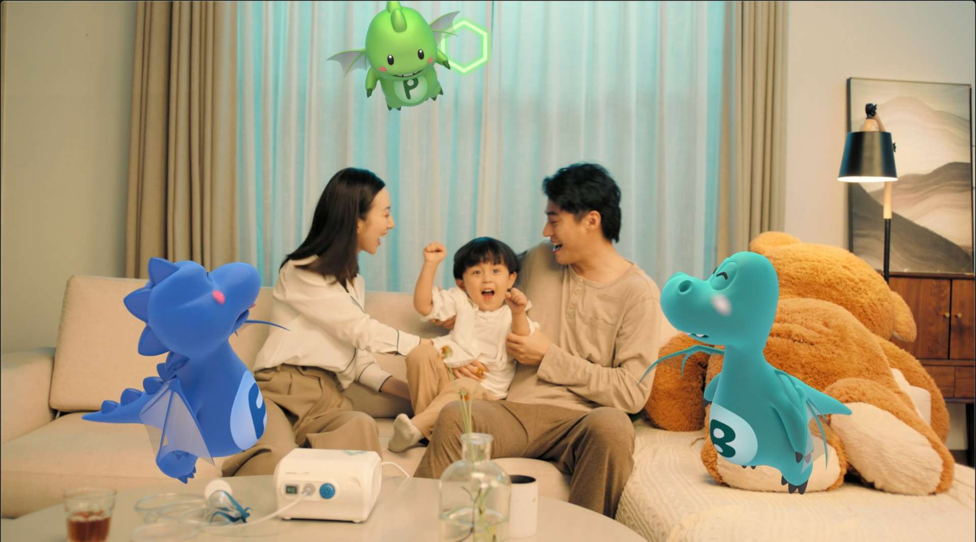 普米克x欧姆龙2020年度广告片 儿童家庭雾化机最佳方案