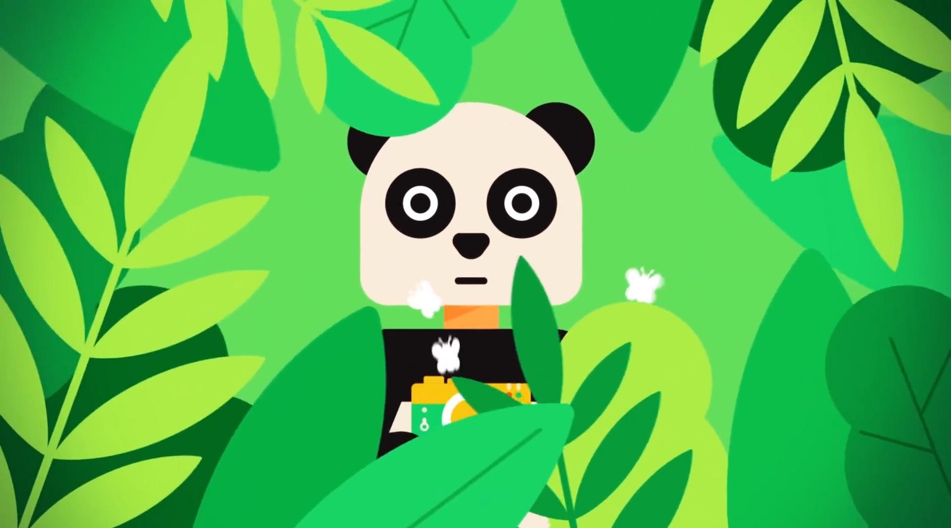 《大山的召唤》系列熊猫放归MG动画<淘淘和妈妈>