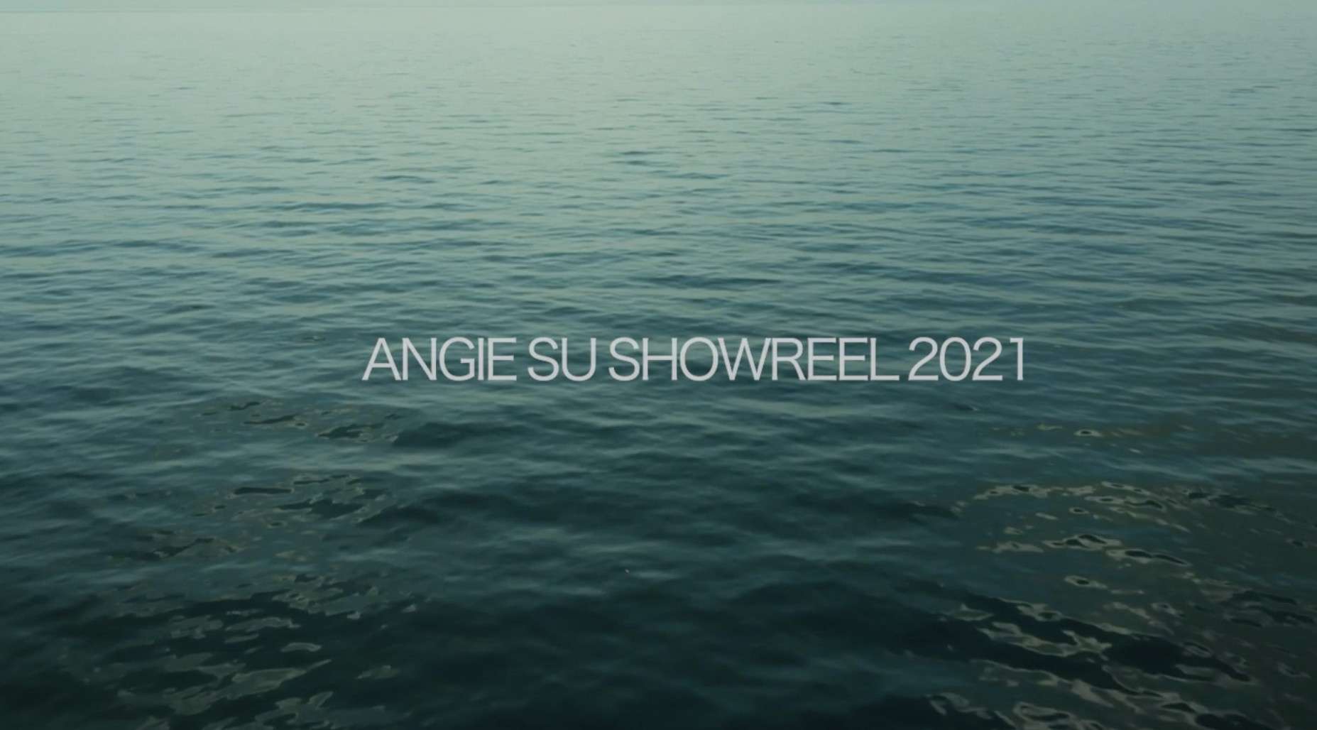 Angie Su Showreel 2021