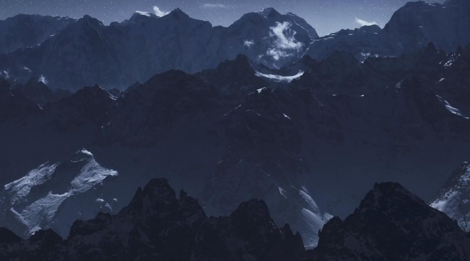 仙气飘飘！夜晚的尼泊尔雪山高地