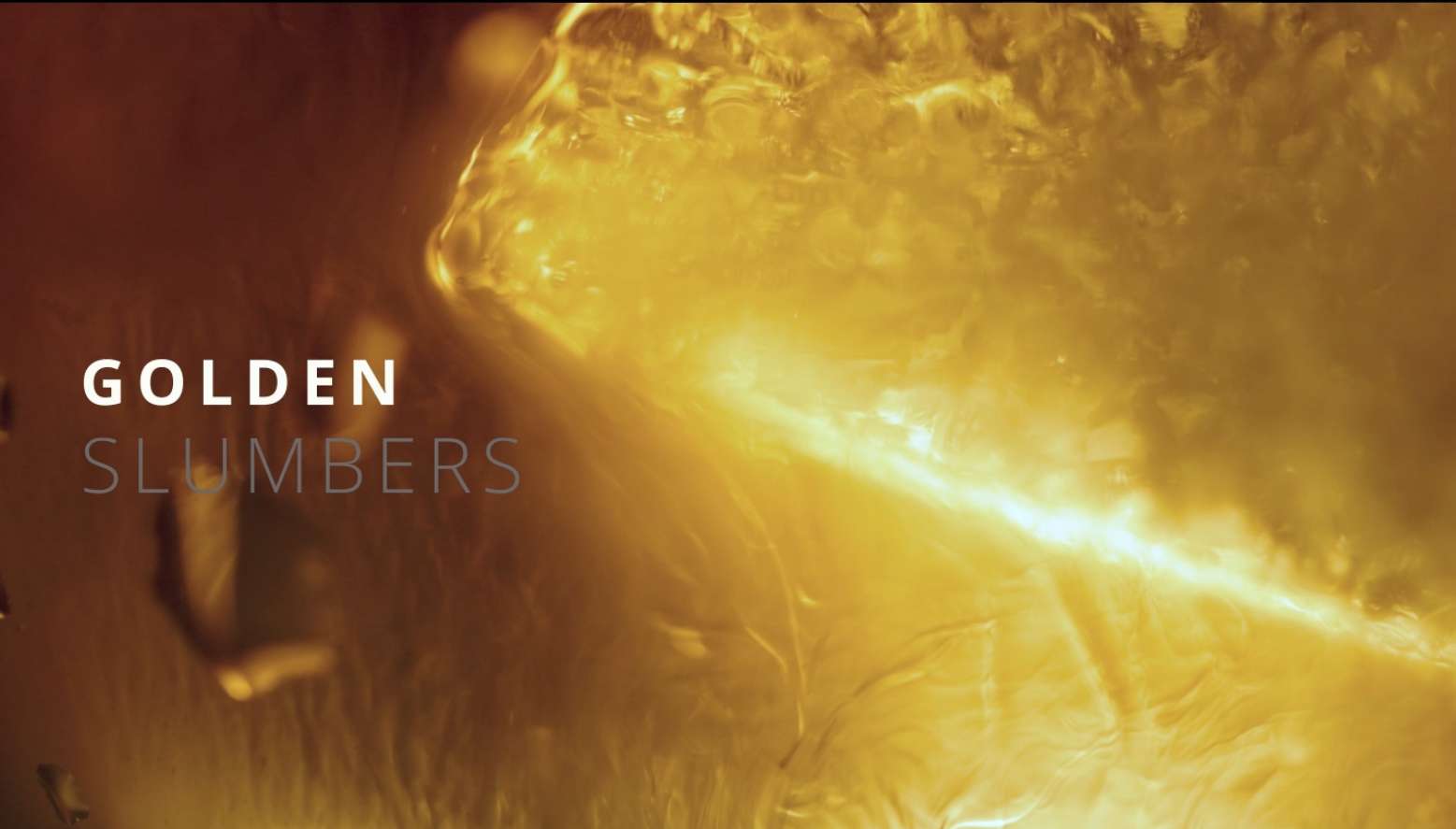 《Golden Slumbers》广告MV摄影课作业 器皿练习