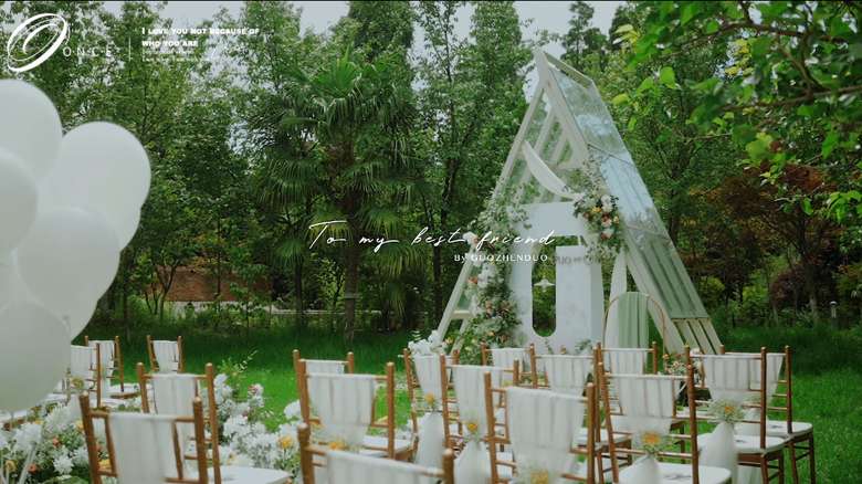ONCE | 首席级白绿色婚礼微电影
