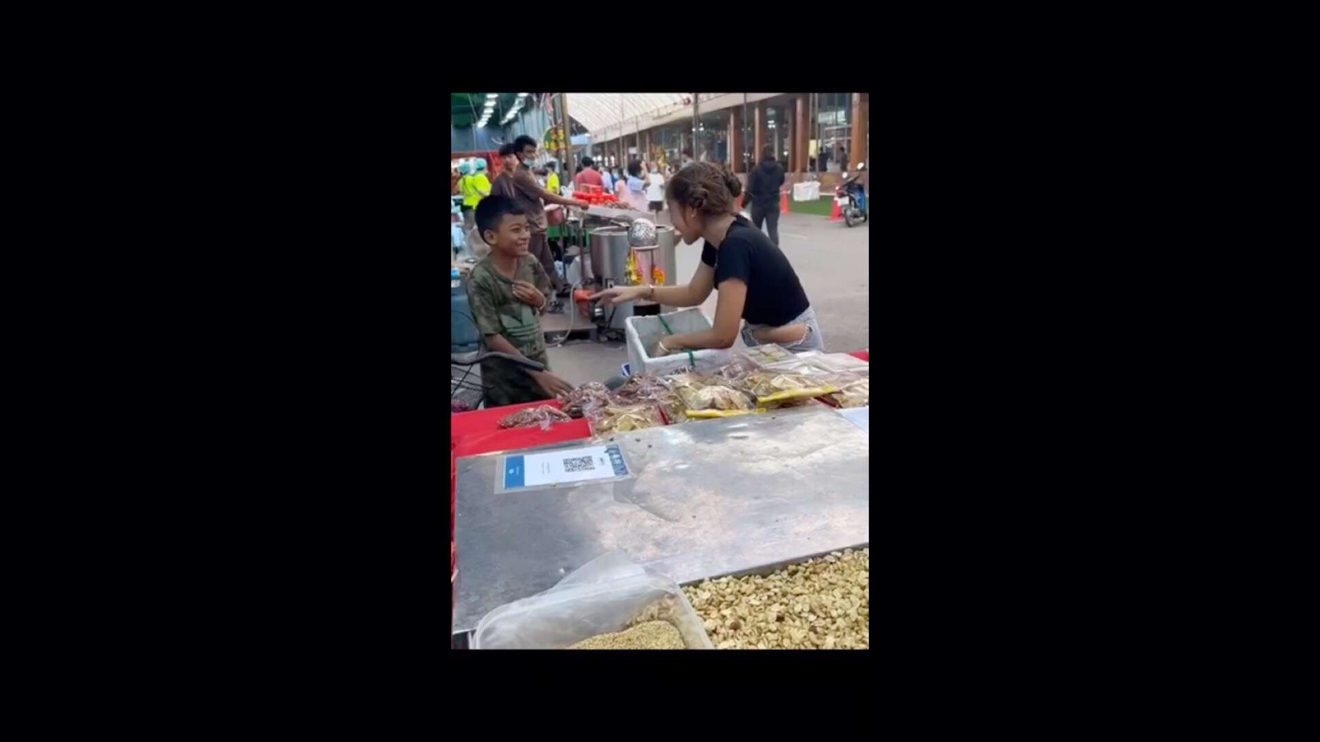 泰国市场日常生活