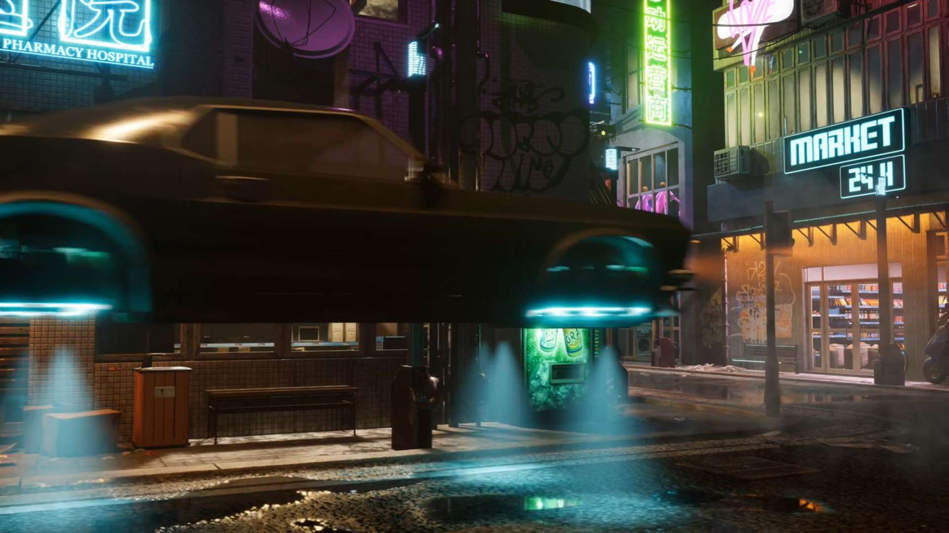 Unreal Engine 5 渲染练习作品 《Cyberpunk City》