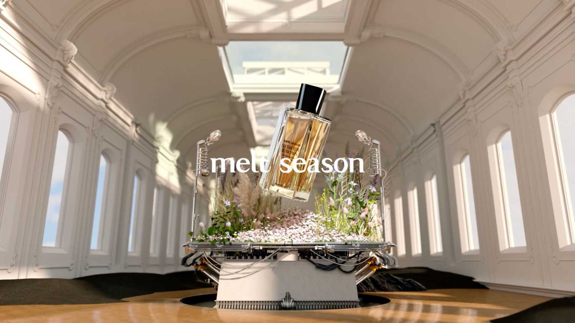 Melt season 『瓶』 行世界CG广告