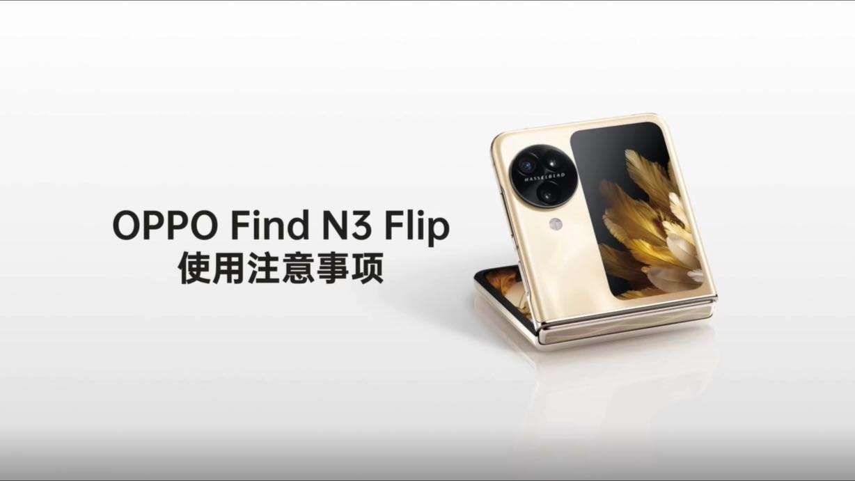 OPPO Find N3 Flip 产品视频｜PK出品