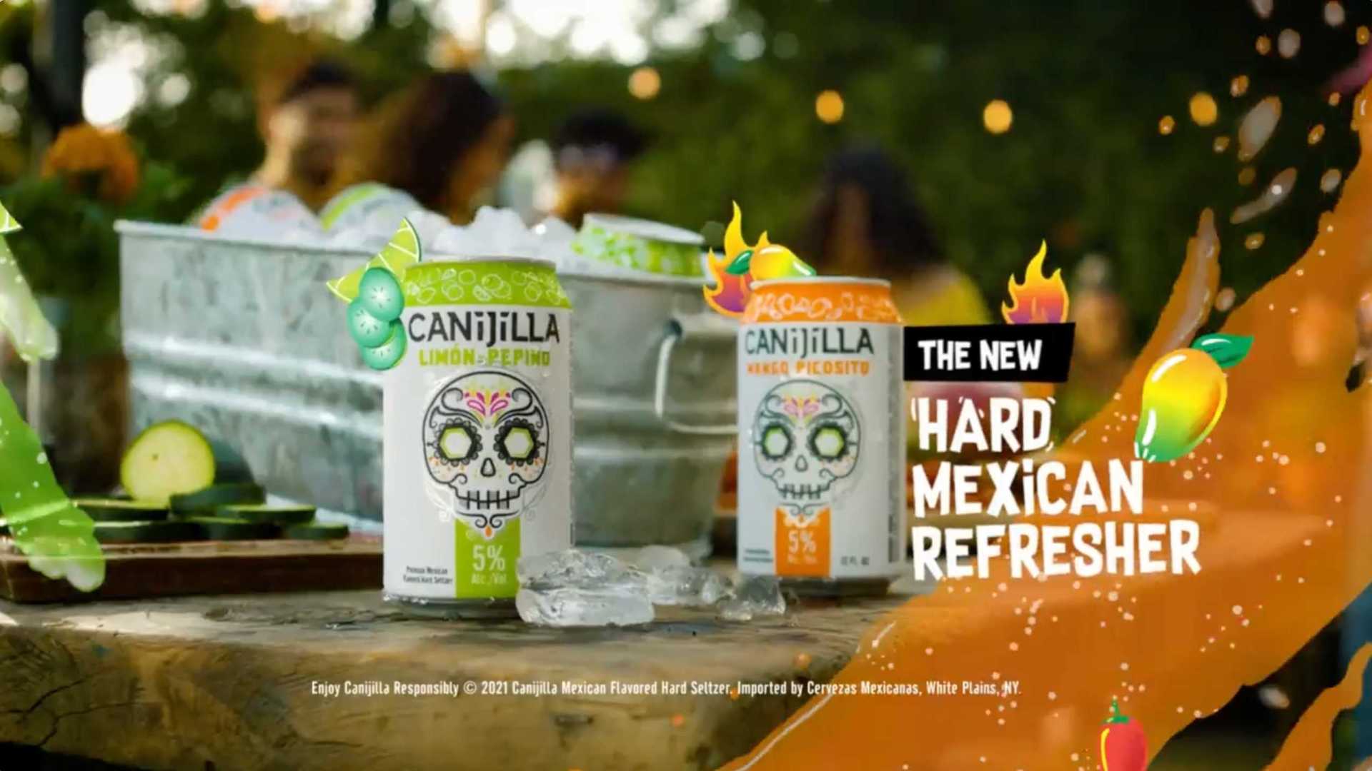 墨西哥饮料品牌Canijila- 实拍+动画广告