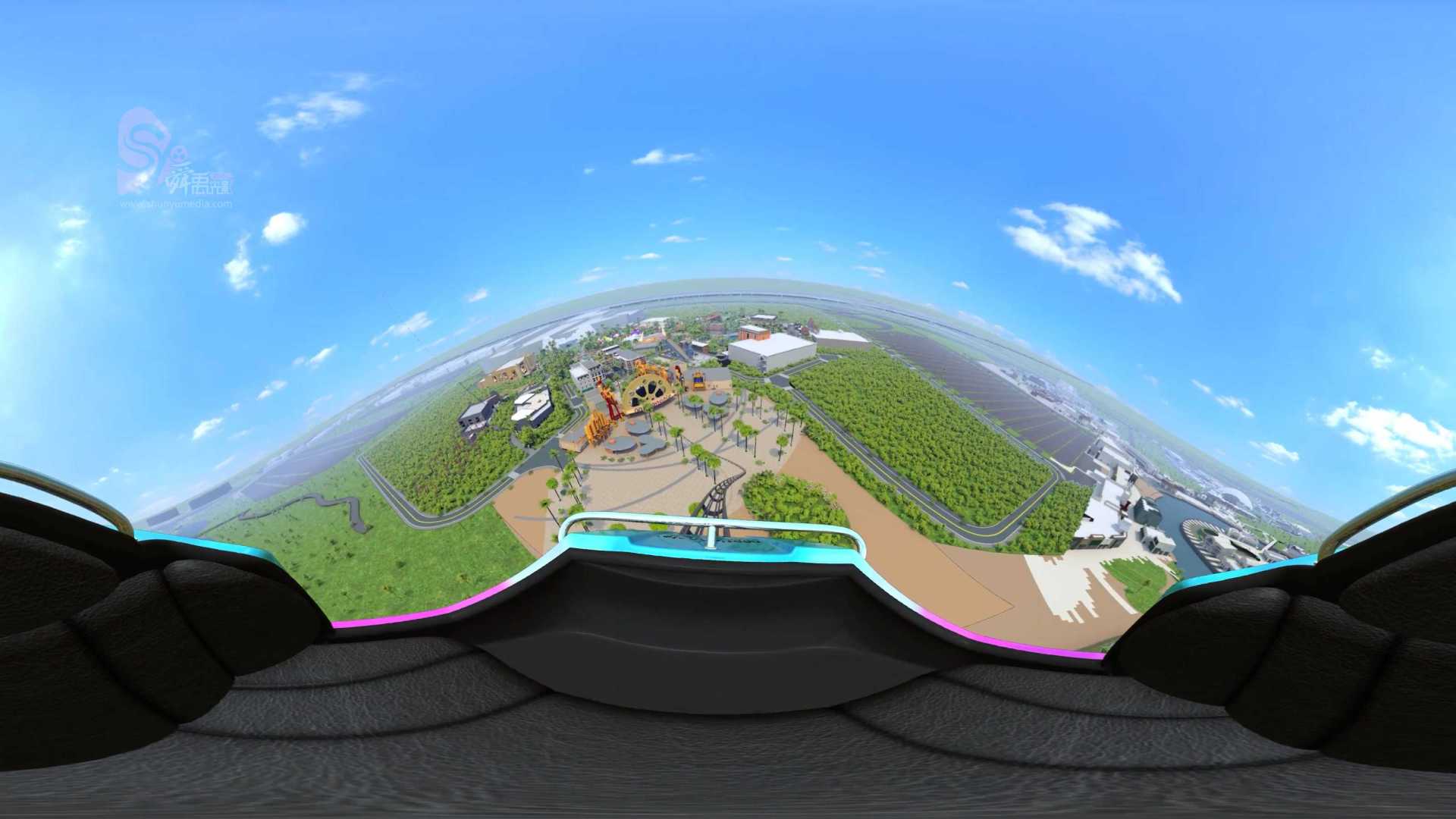 迪拜Motiongate主题公园过山车VR宣传影片