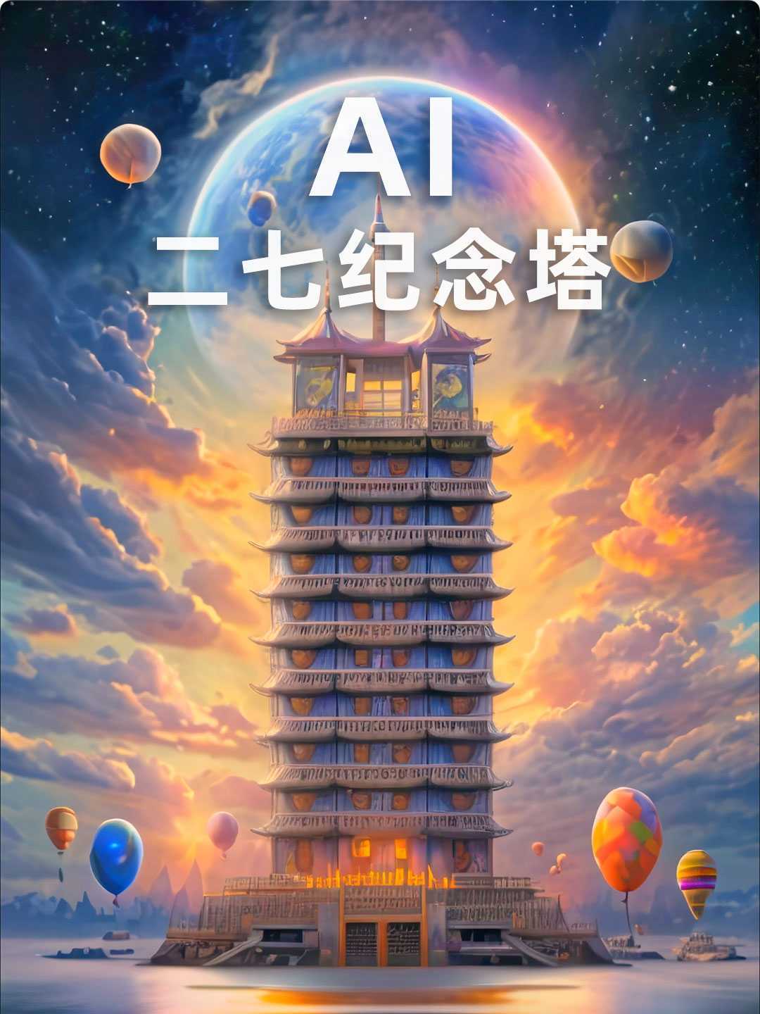 《AI · 二七纪念塔》