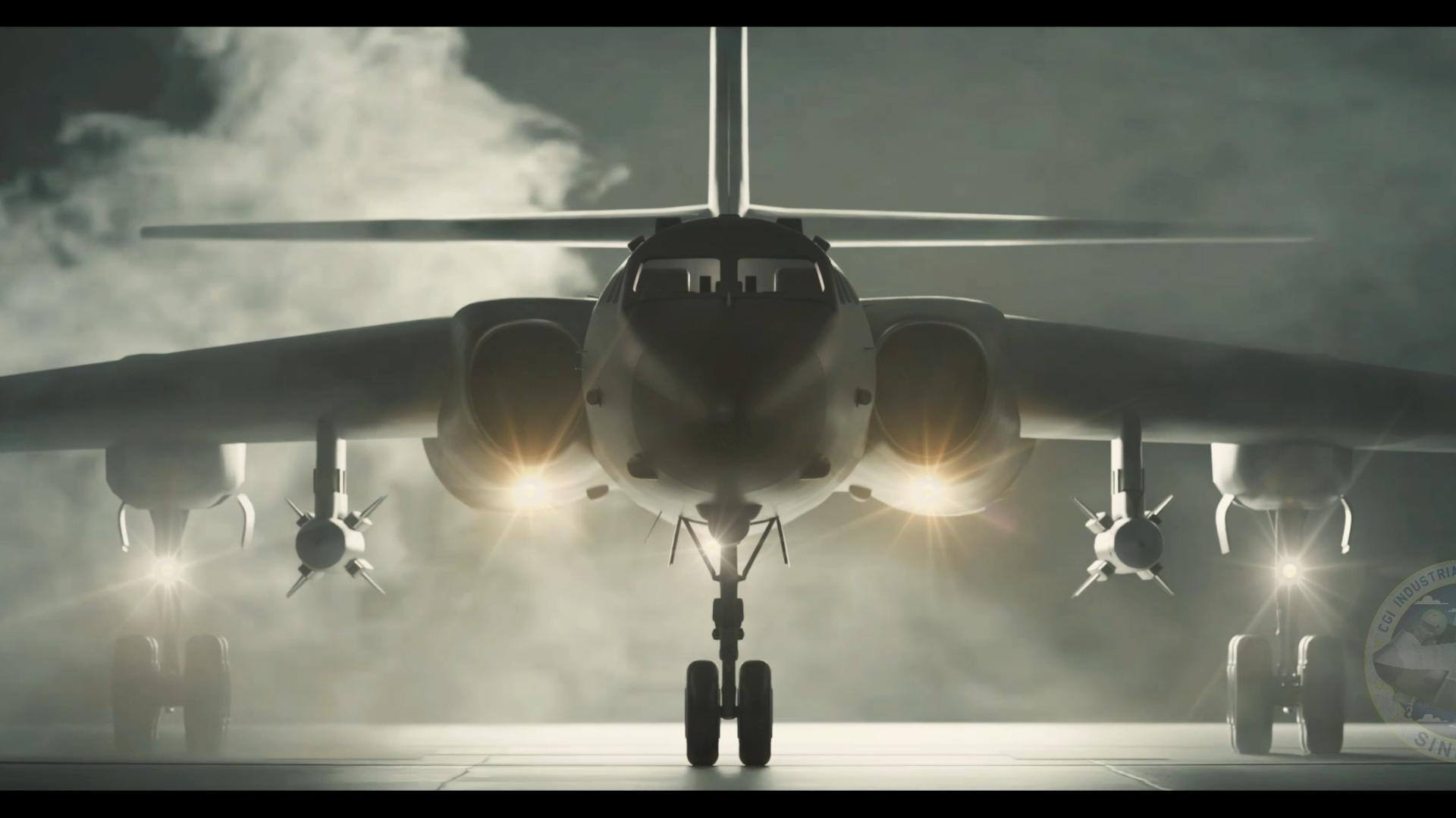 SINBOYU制作了一段轰6K的 CG 动画，向人民空军致敬！