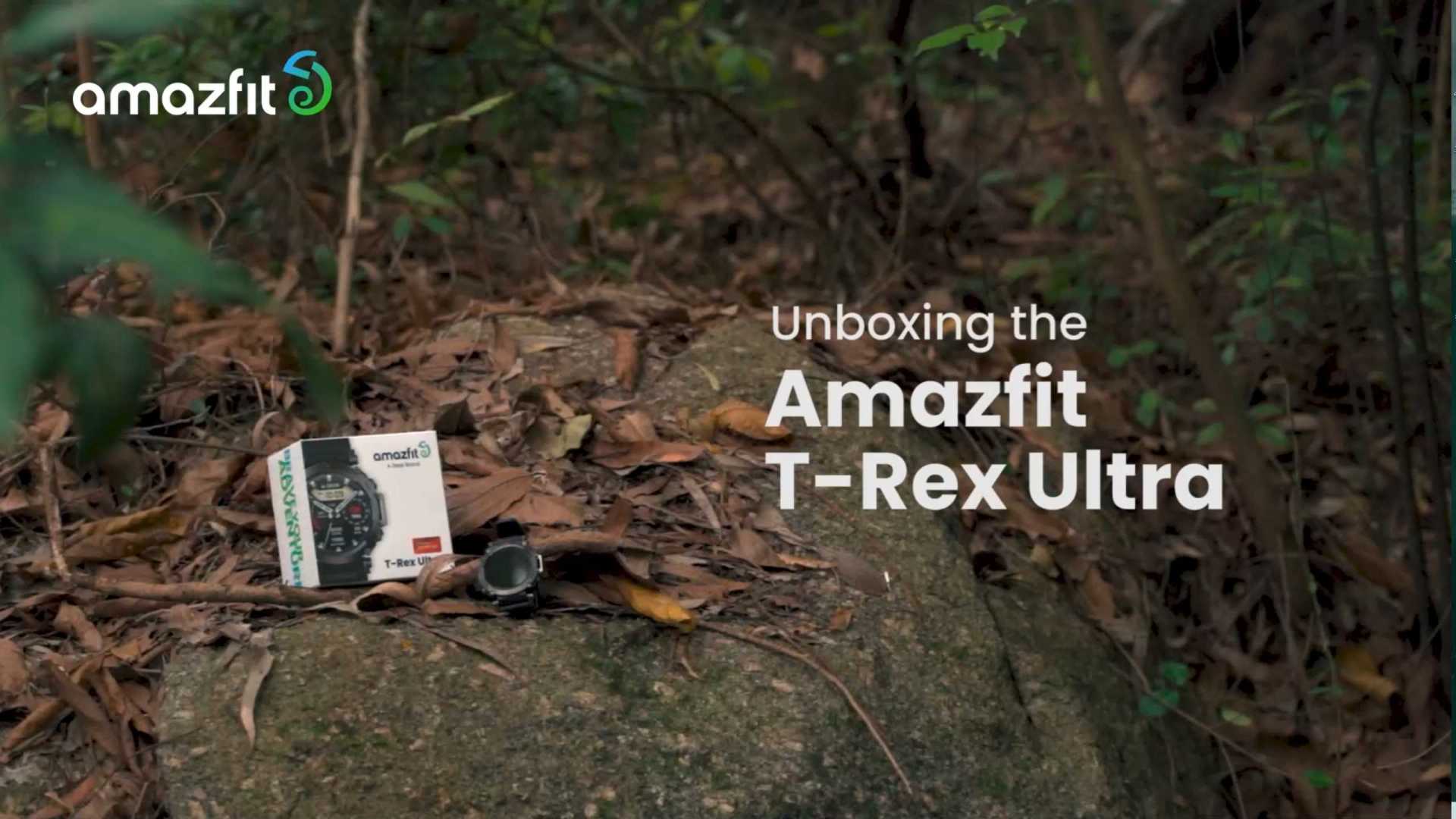 Unbox Adventure | Amazfit T-Rex Ultra
