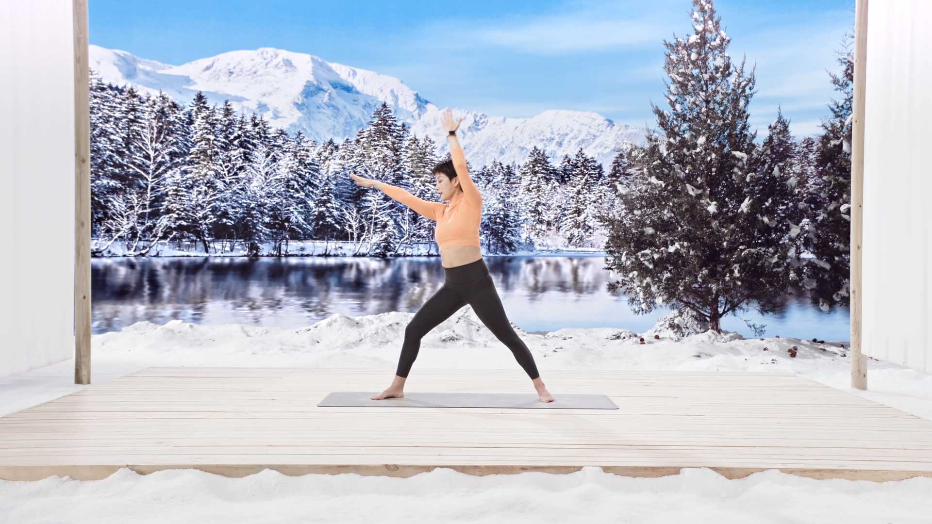 华为运动健康-冬季瑜伽课 正课详见华为APP