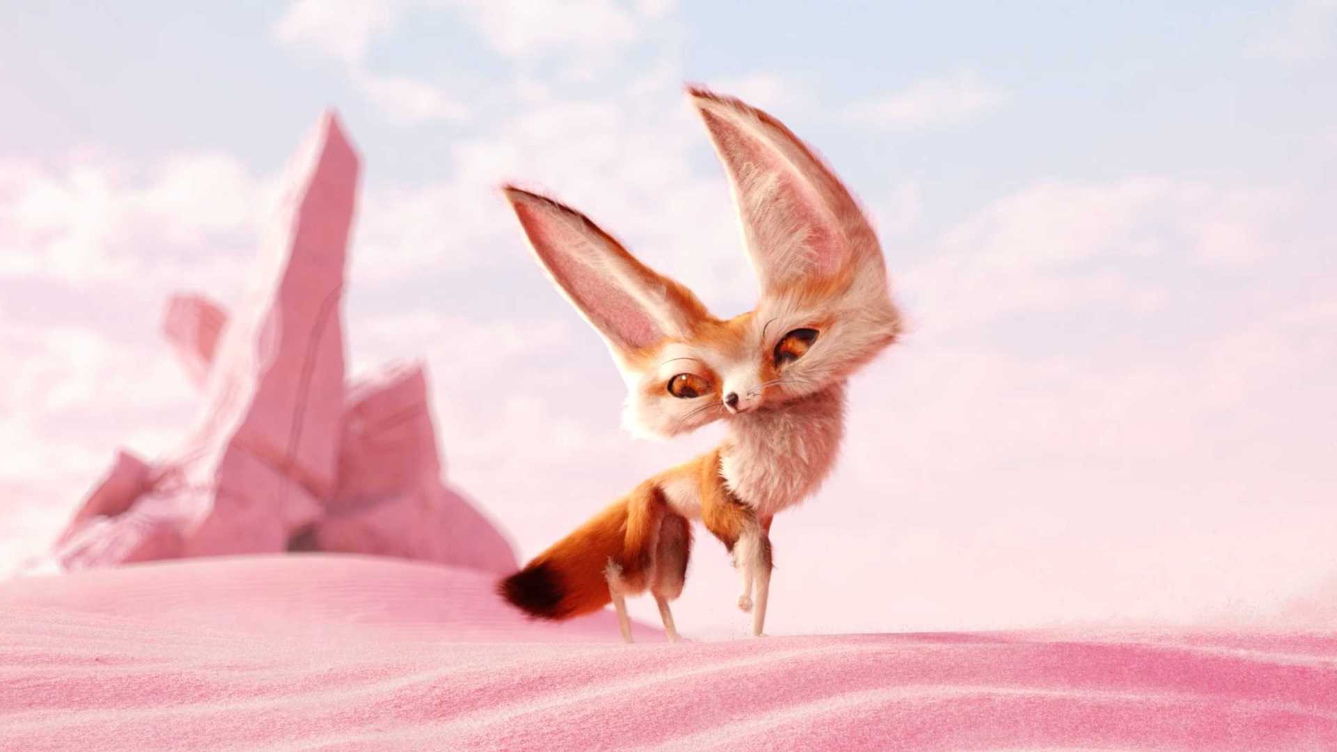 Buda创意动画工作室超治愈色彩动画《粉色沙漠狐》