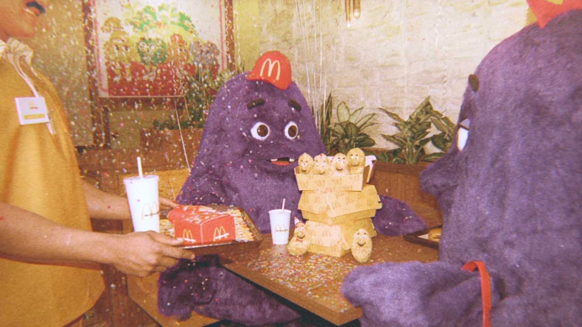 过生日啦！麦当劳紫色鬼脸生日童趣宣传片