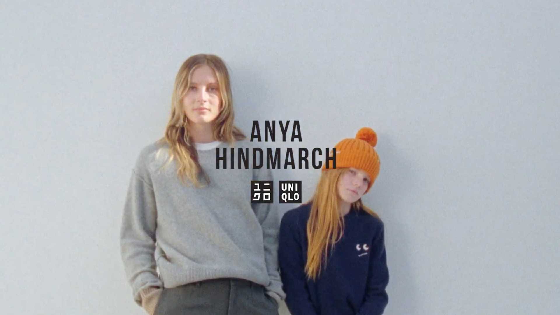 优衣库 x Anya Hindmarch 2023 冬季系列联名广告
