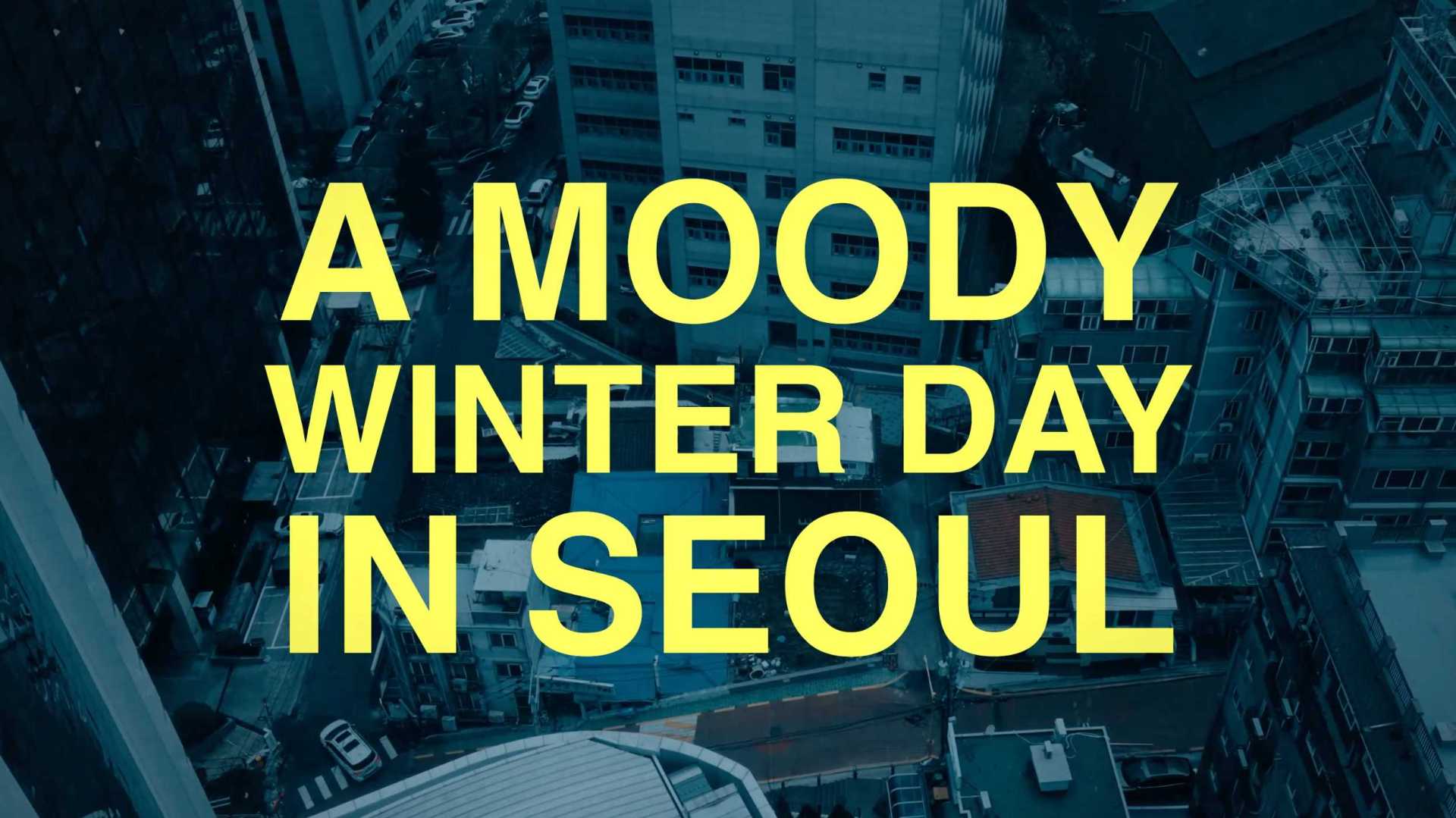 Sony FX3拍摄｜电影感旅拍「首尔的一个下雪天」