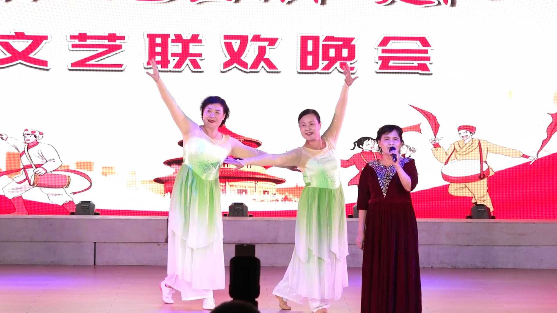 龙门县文艺宣传队58周年文艺联欢晚会   节目 8：《牧羊曲》