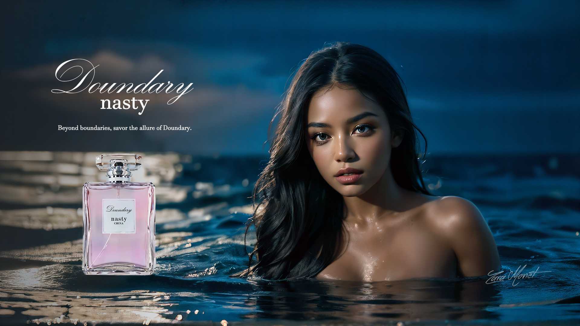 Nasty·Doundary边界香水广告|Zara Monet AI-非商业