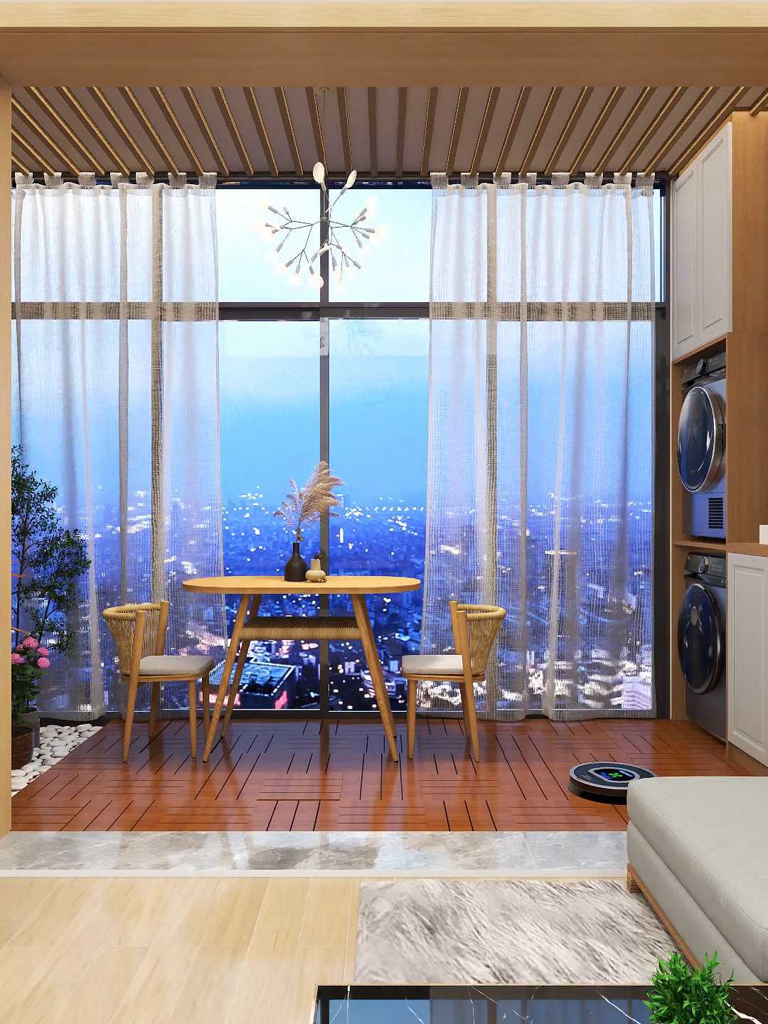 阳台设计方案全景VR