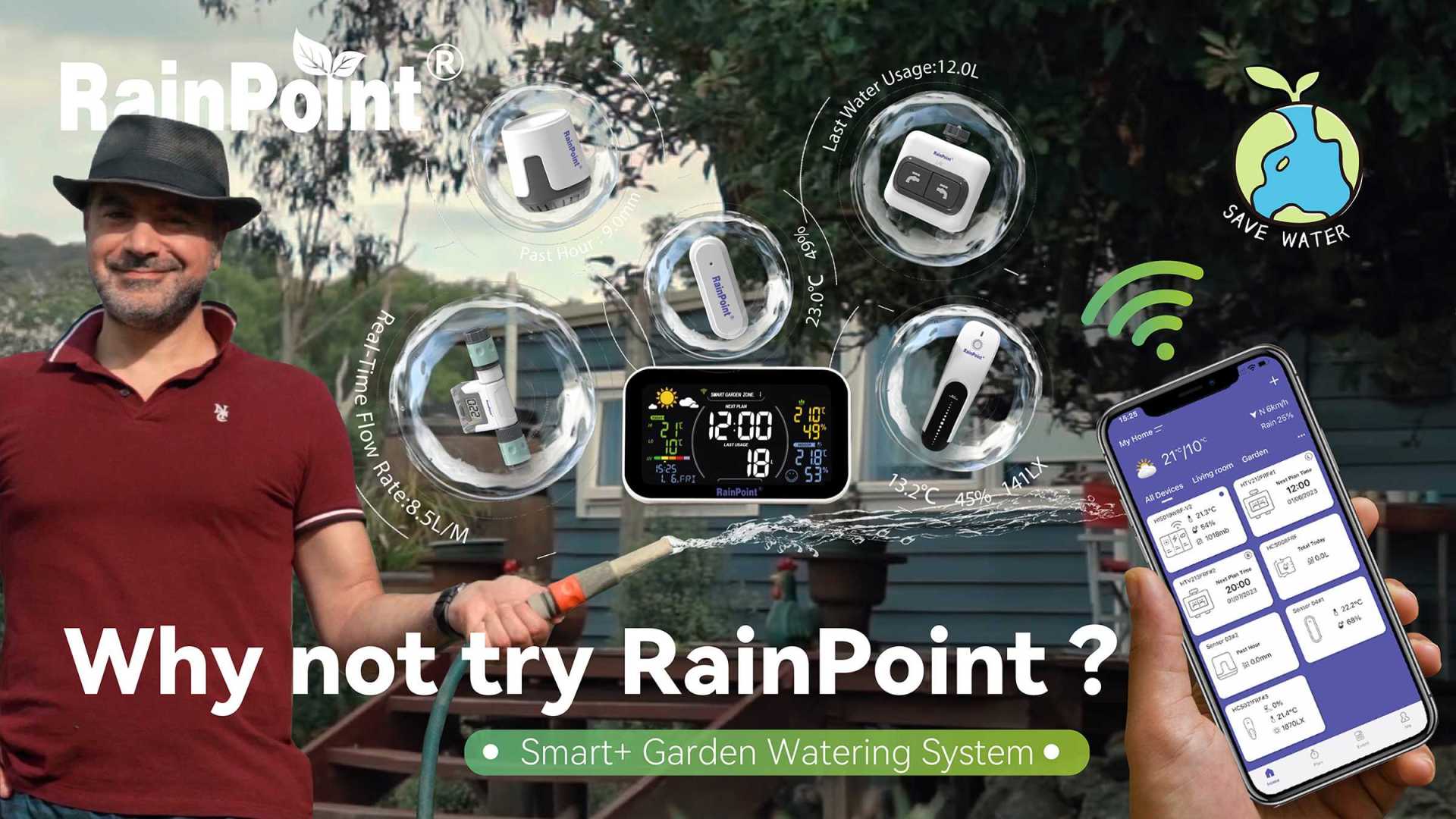 Smart Garden Irrigation System智能花园节水灌溉系统