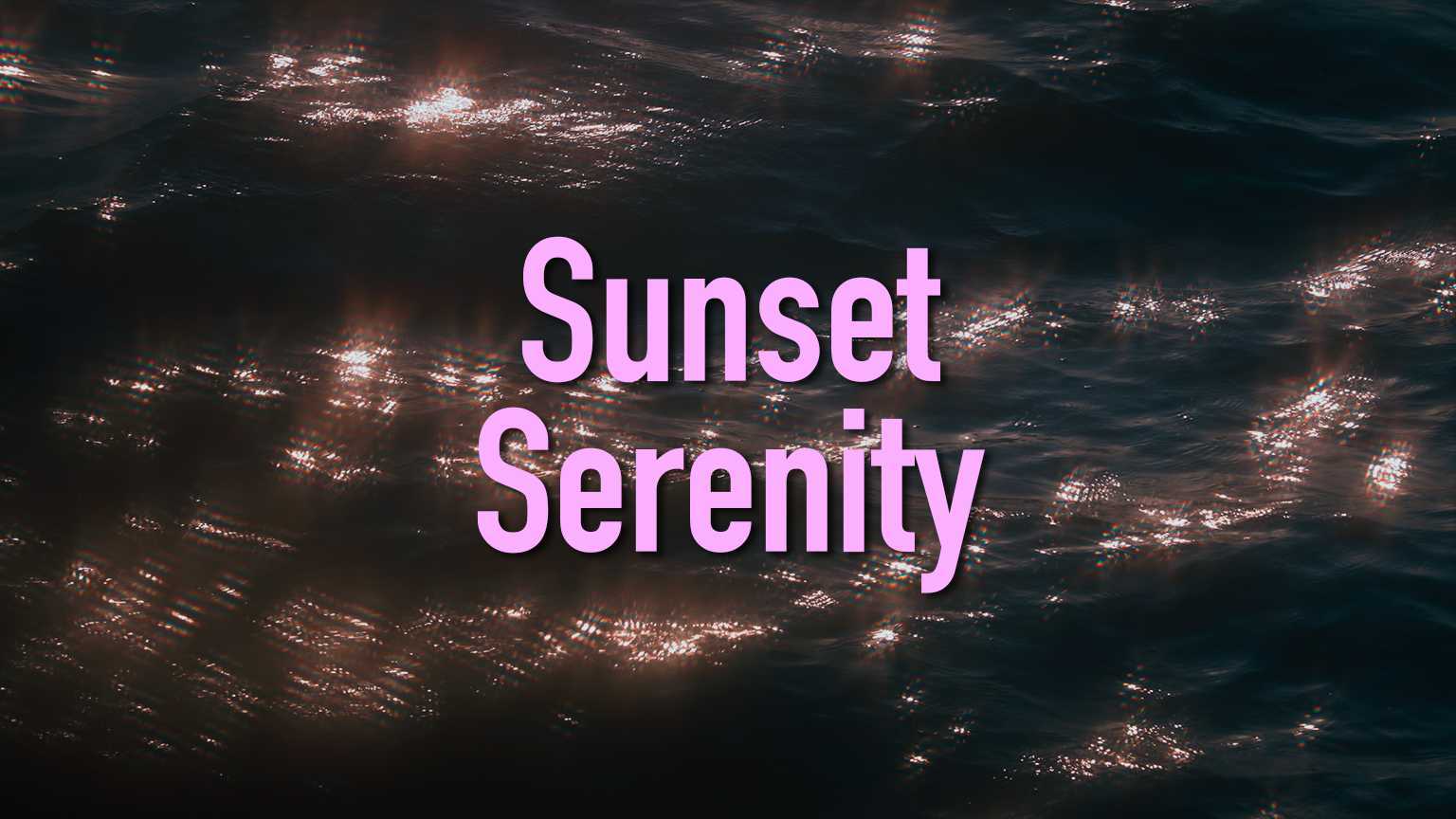 Sunset Serenity / 在深圳海边的公园做一场梦 治愈电影感短片