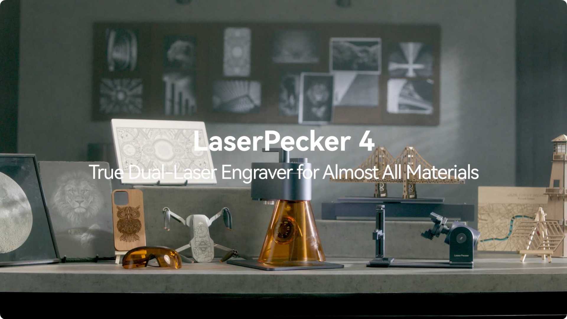 Laserpecker4 镭雕机产品视频