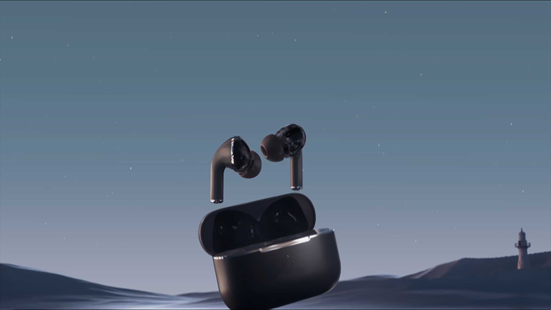 Mibro | Earbuds M1蓝牙耳机产品CG三维动画制作