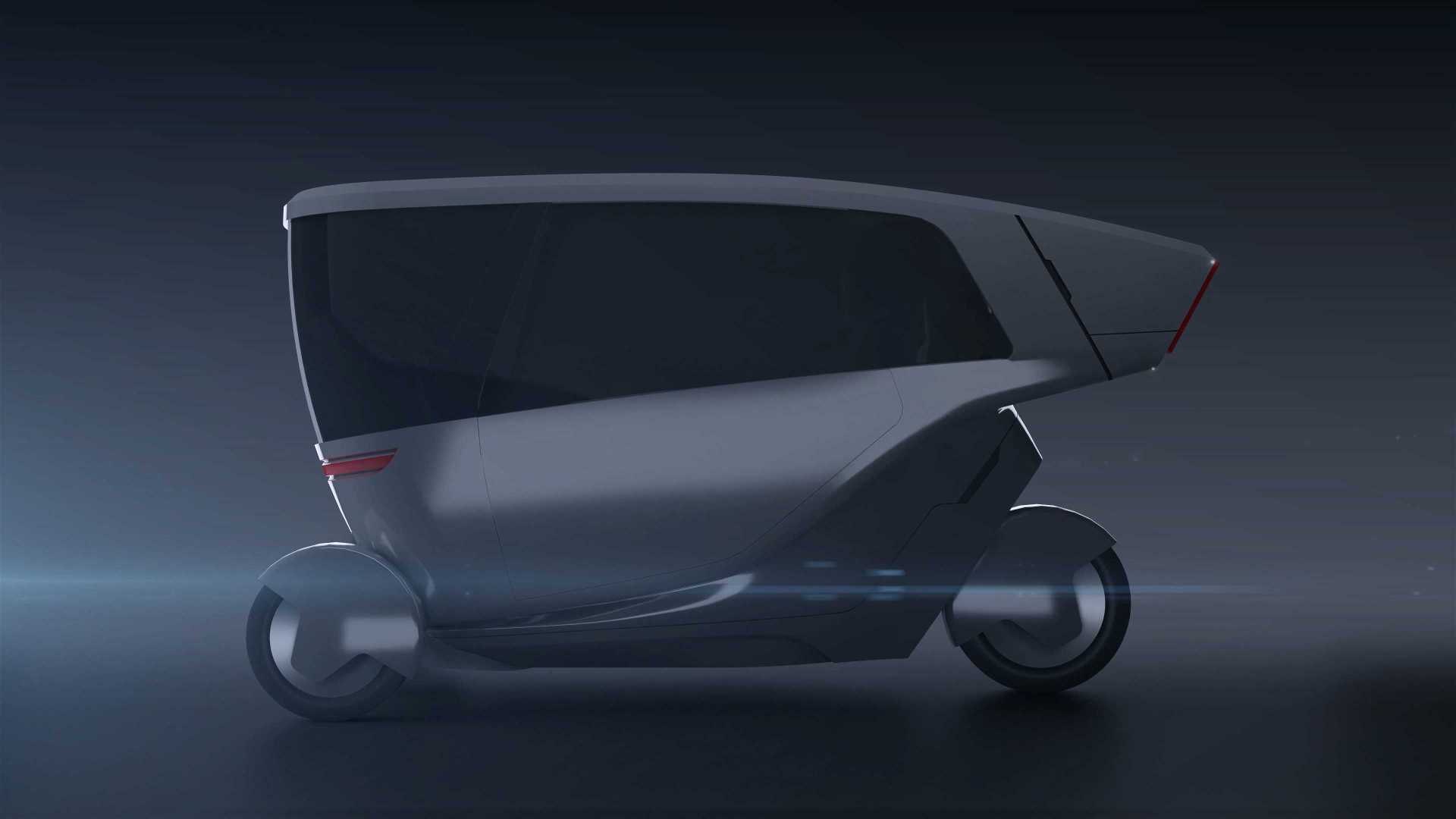 新能源三轮车汽车产品动画