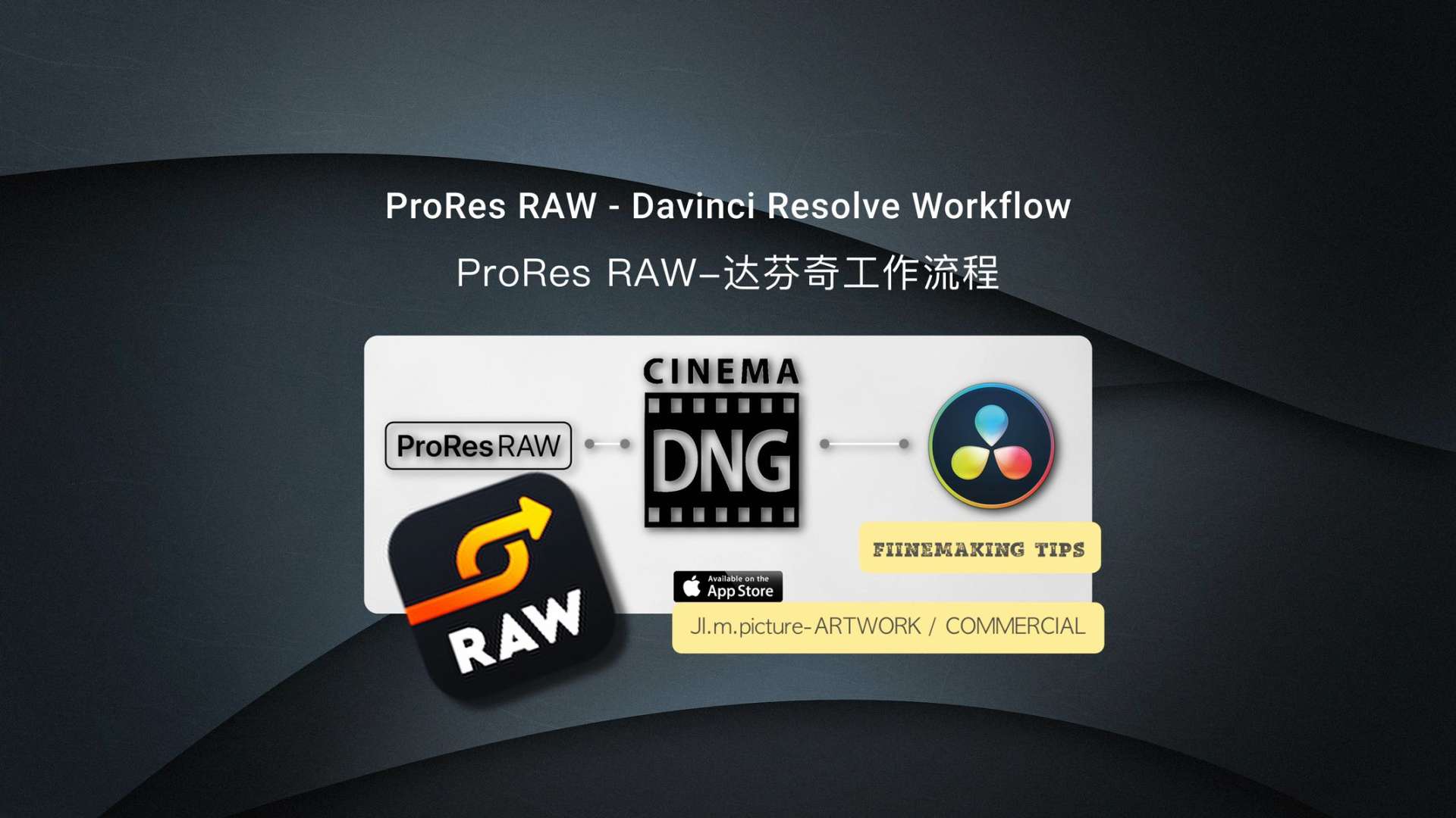 ProRes RAW-达芬奇环境工作流程介绍