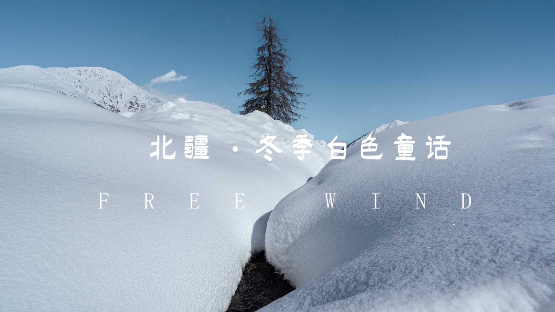 【旅拍】北疆·冬季白色童话