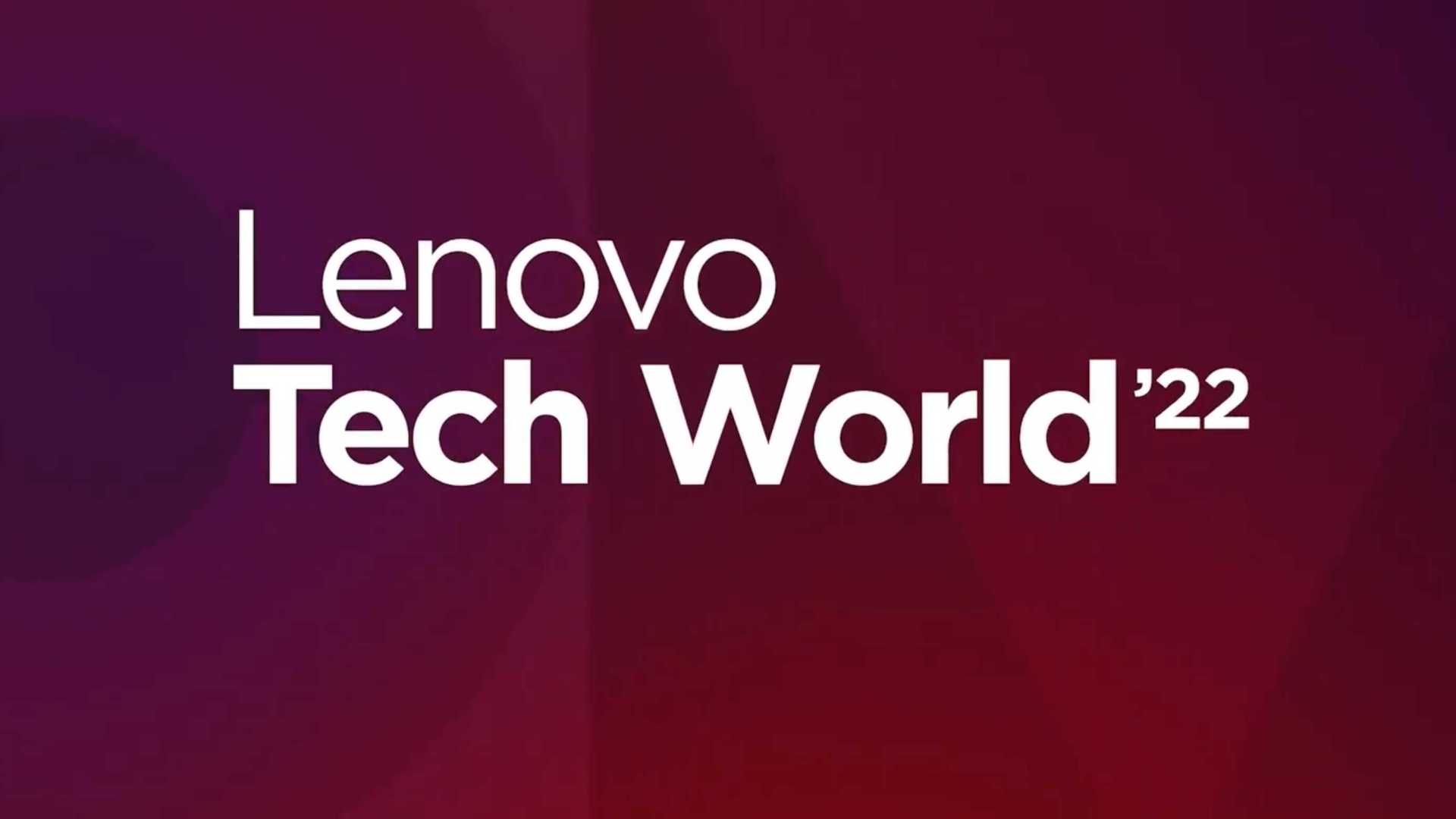 Lenovo联想Tech World22 数字人演示片