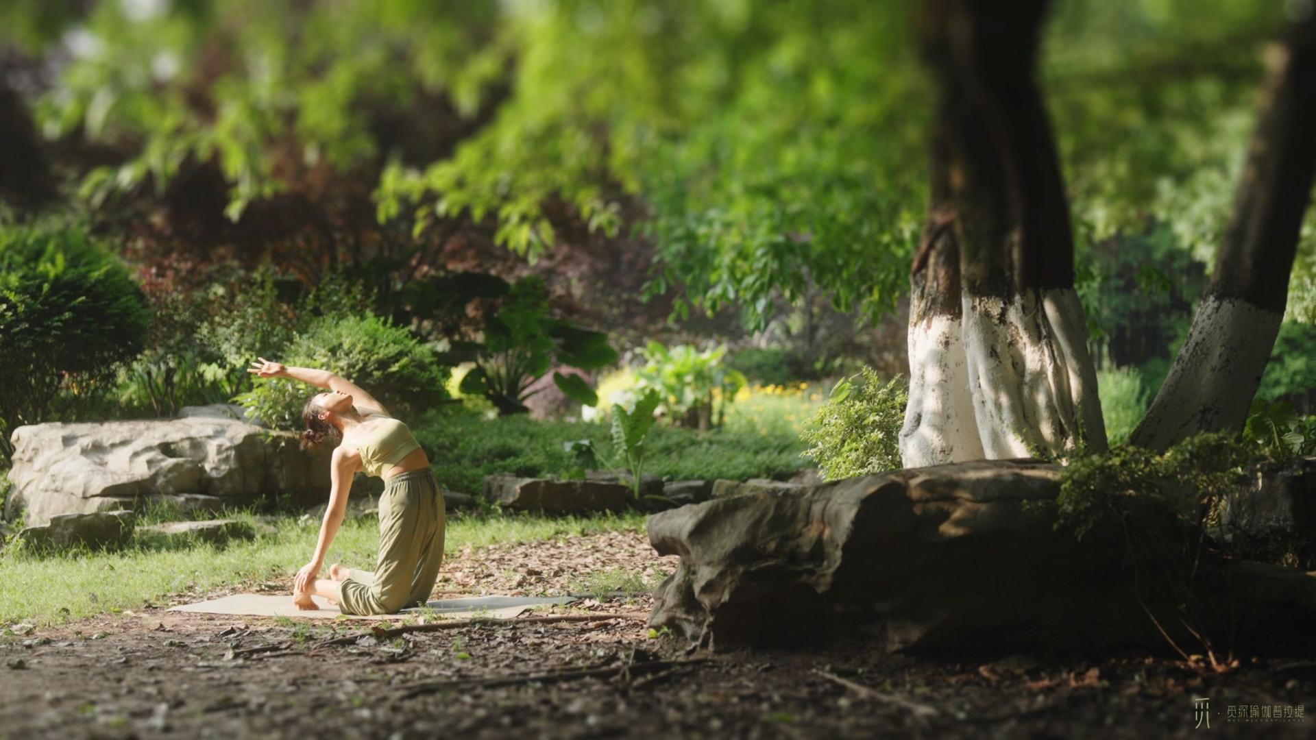 《觅探瑜伽普拉提》宣传片，低成本产出，全片自然光拍摄，跟着阳光跑。